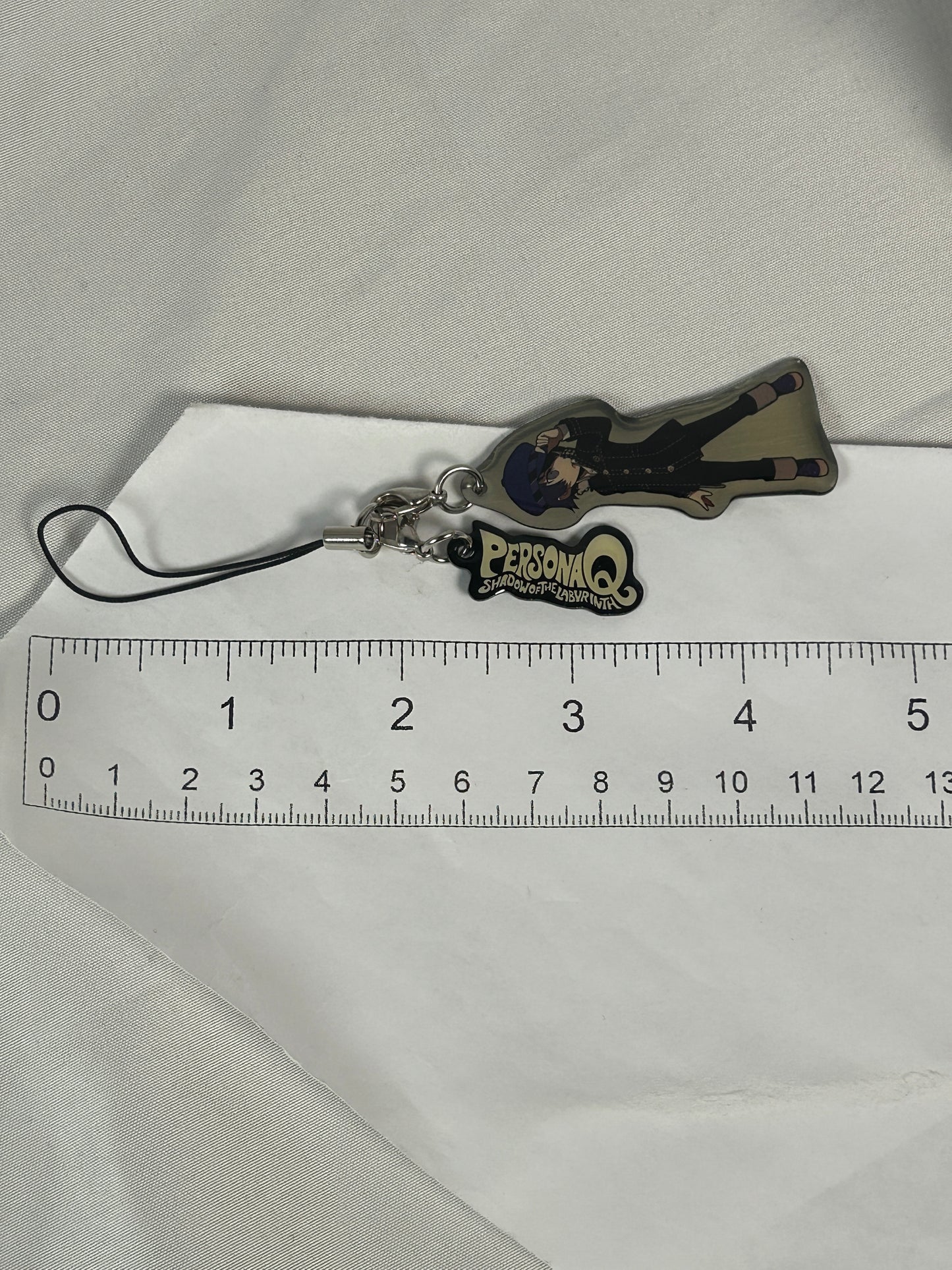 Naoto Shirogane Metal Keychain Persona Q Shadow Of the Labyrinth