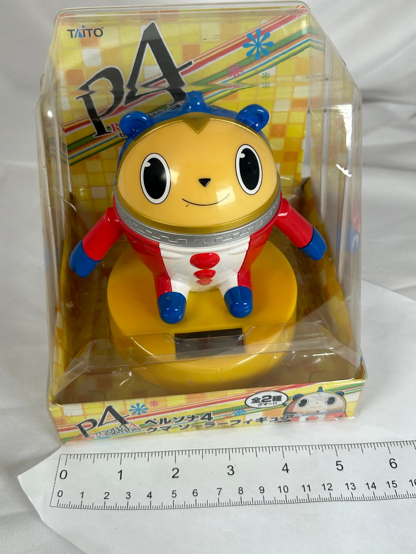 Teddie Solar Powered Figure Persona 4 The Animation