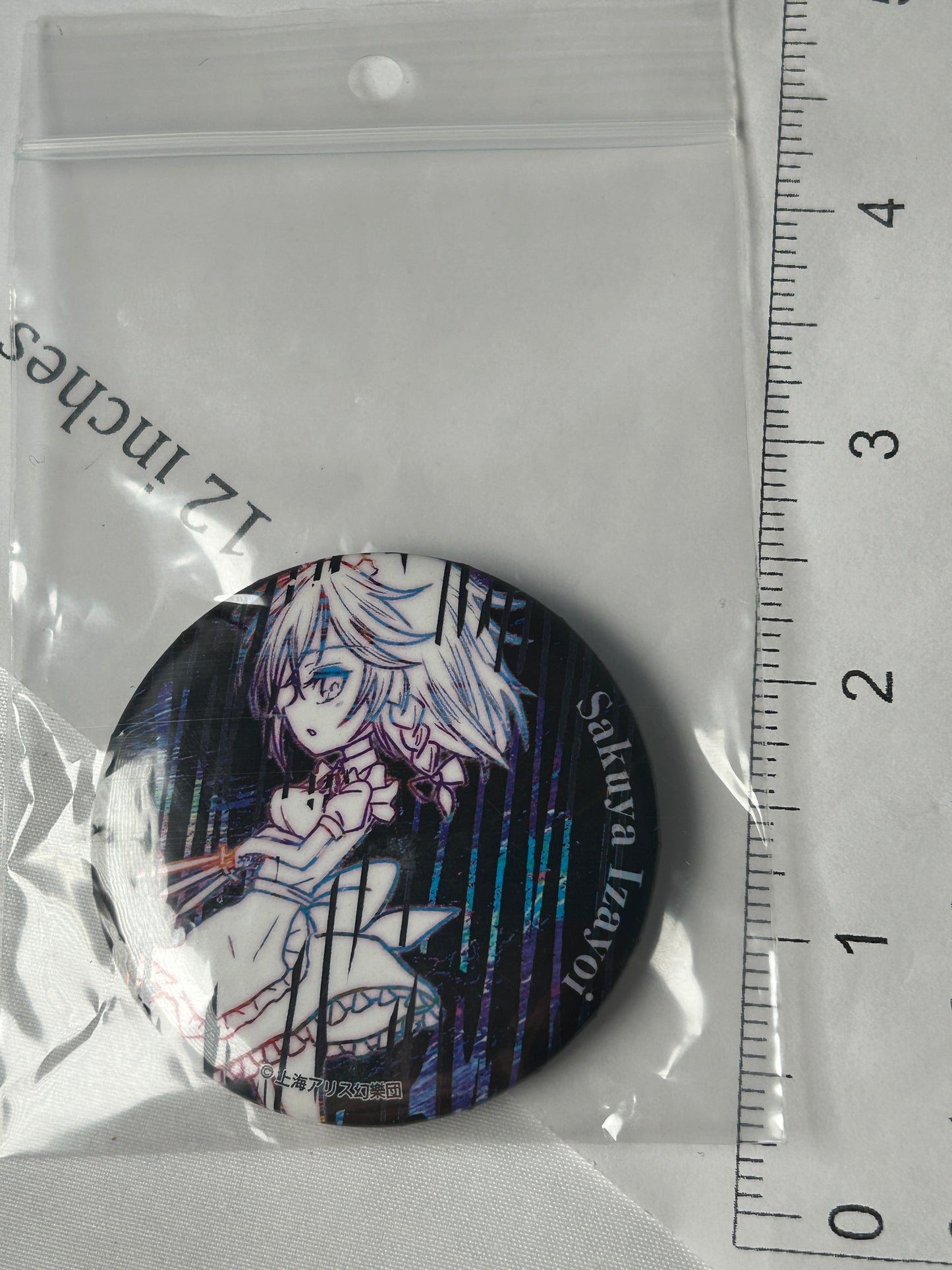Sakuya Izayoi Licensed Can Badge Amnibus Touhou Project
