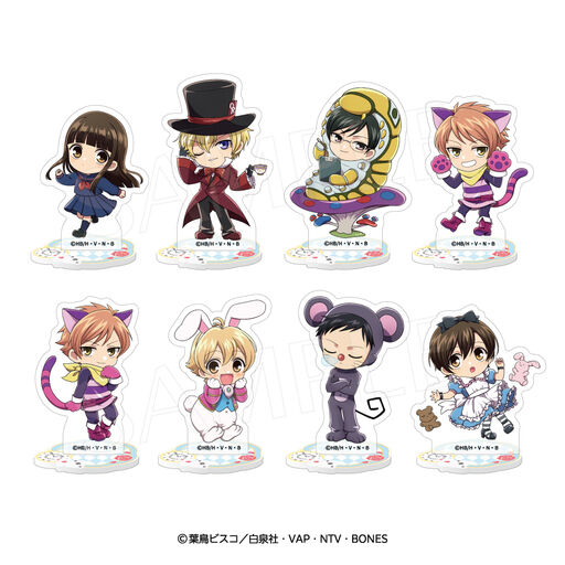 Unopened Ouran Highschool Host Club Wonderland Cafe Acrylic Keychain