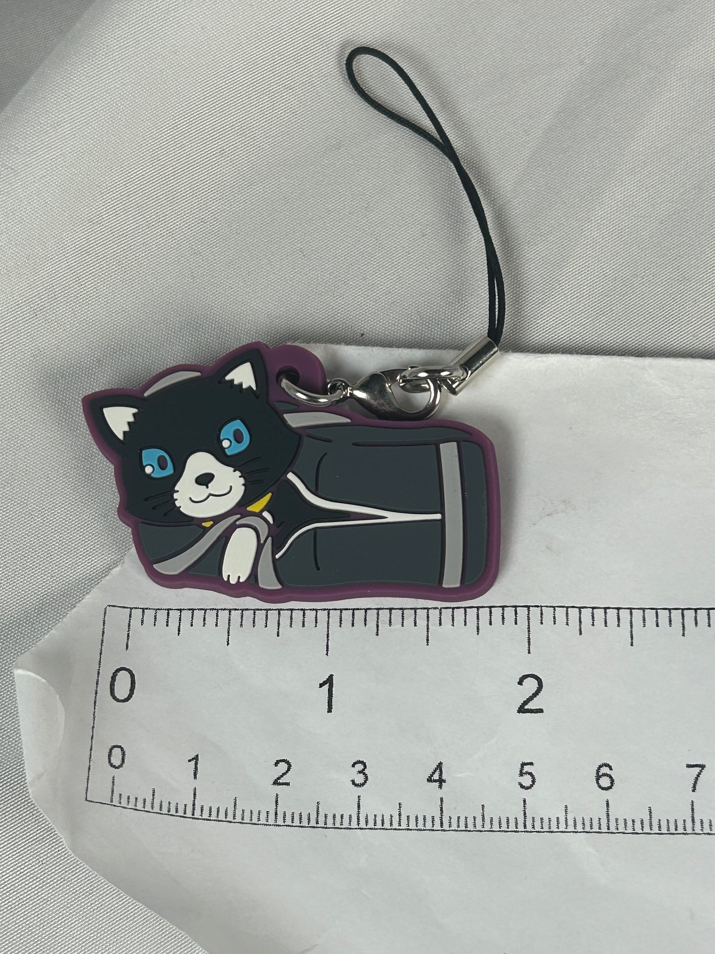 Morgana School Bag Rubber Strap Keychain Persona 5