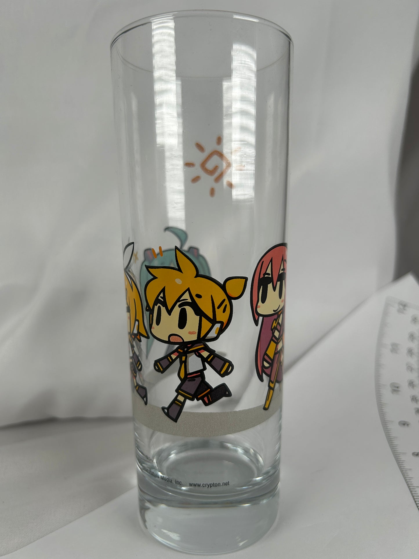 Hatsune Miku Glass Cup Happy Lottery E Prize CHANxCO Vocaloid