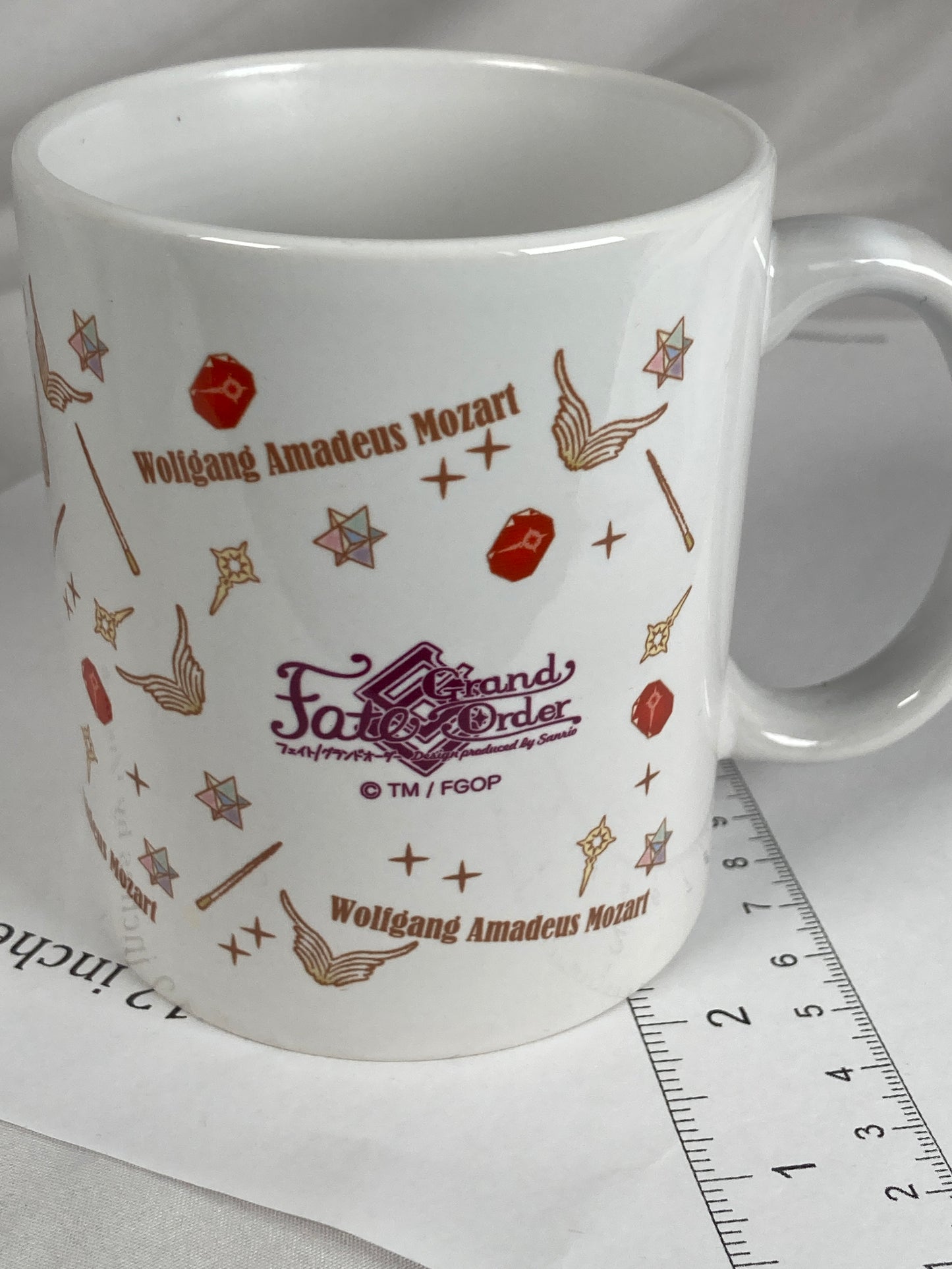 Wolfgang Amadeus Mozart Ceramic Mug Fate Grand Order