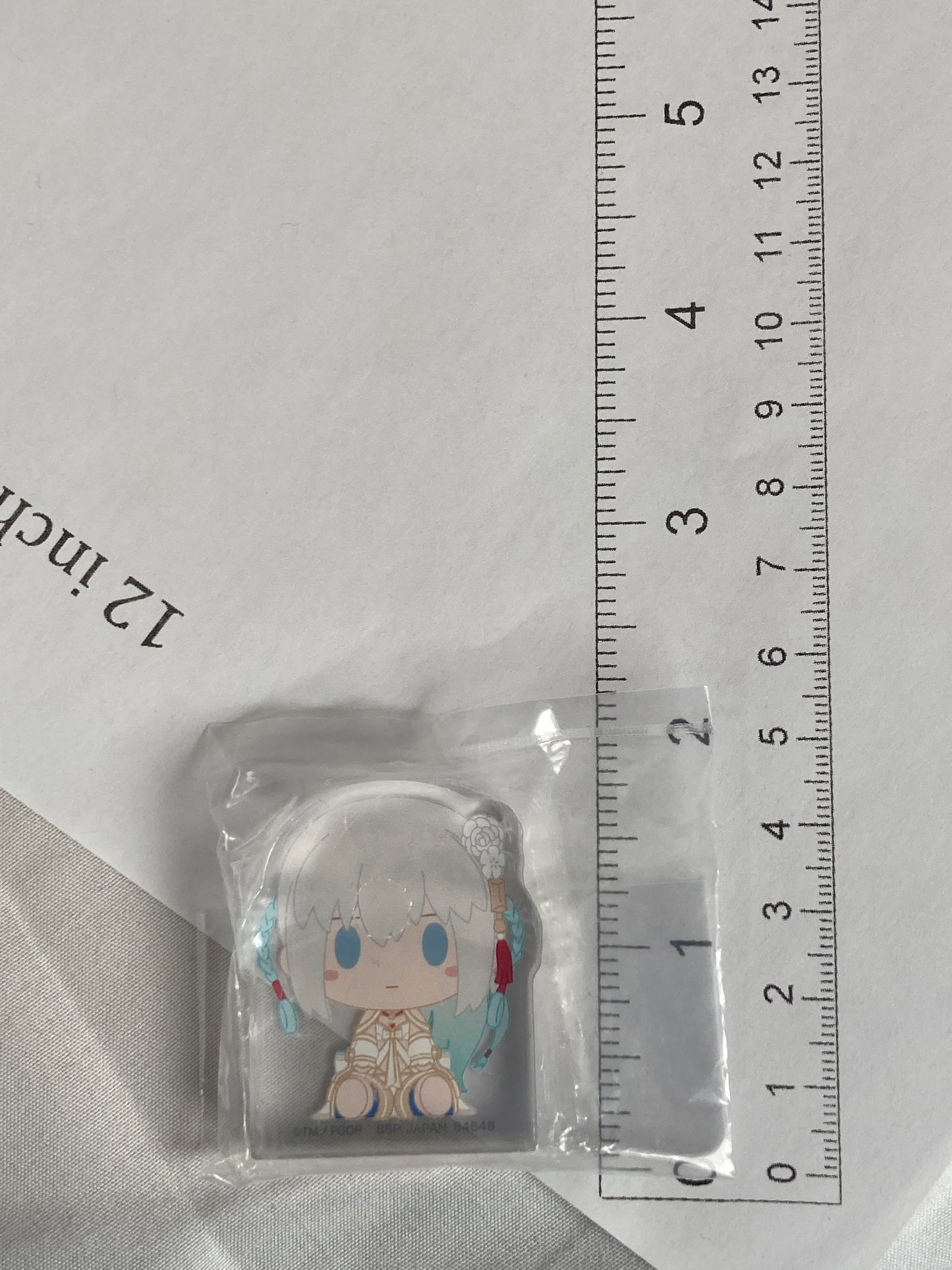 Morgan Le Fay Chokonokko Gachapon Acrylic Block Fate Grand Order