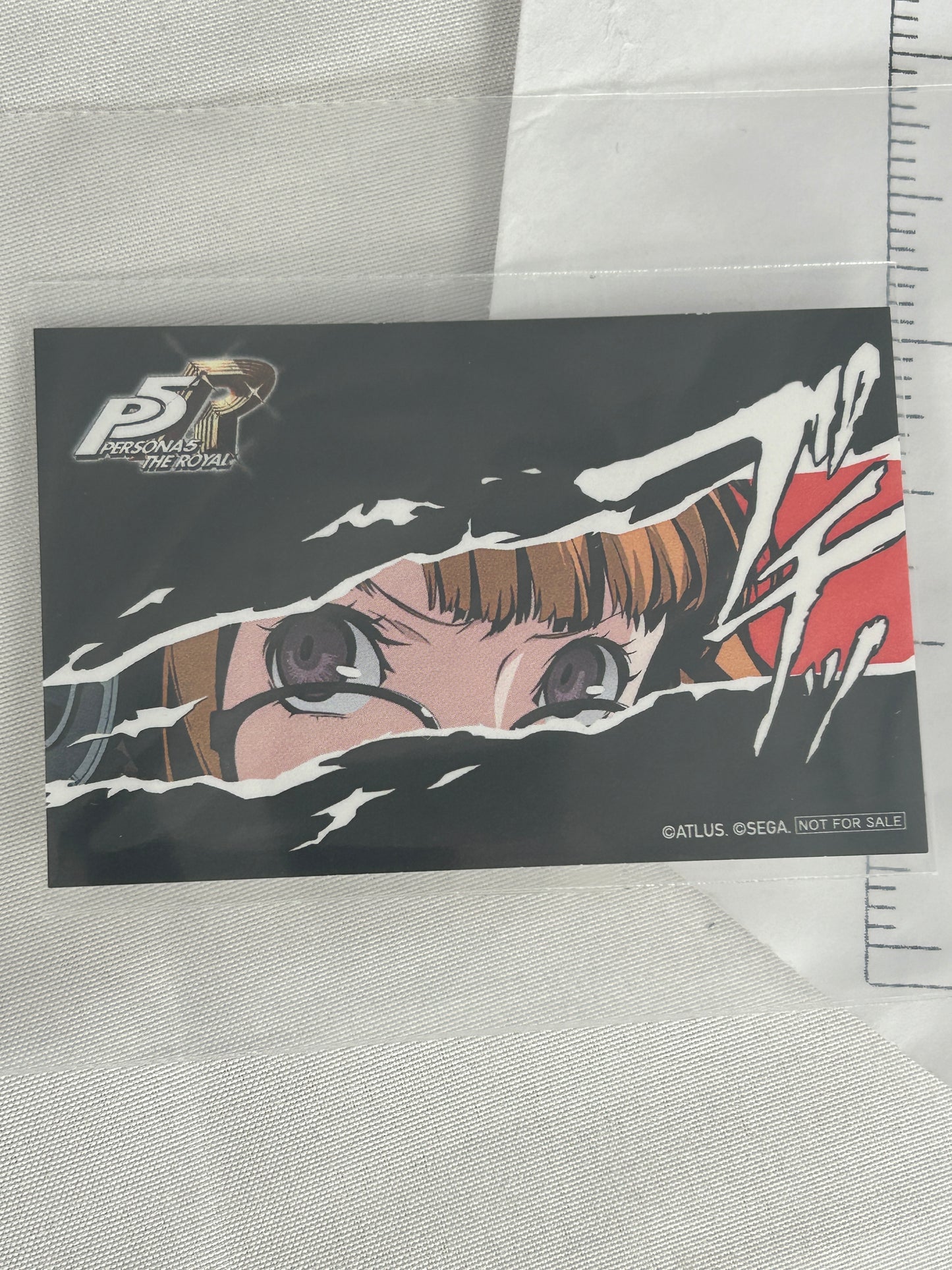 Oracle Futaba Sakura Cut In Decorative Paper Persona 5 Royal Amo Café