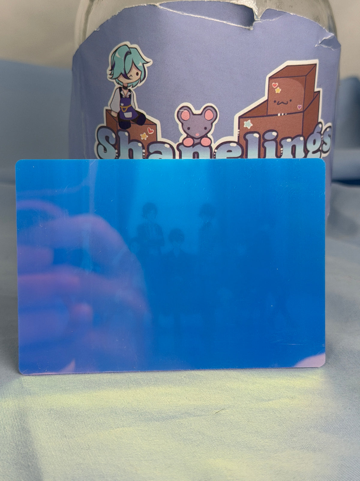 Persona 30th Anniversary Protagonists Couch Transparent Card