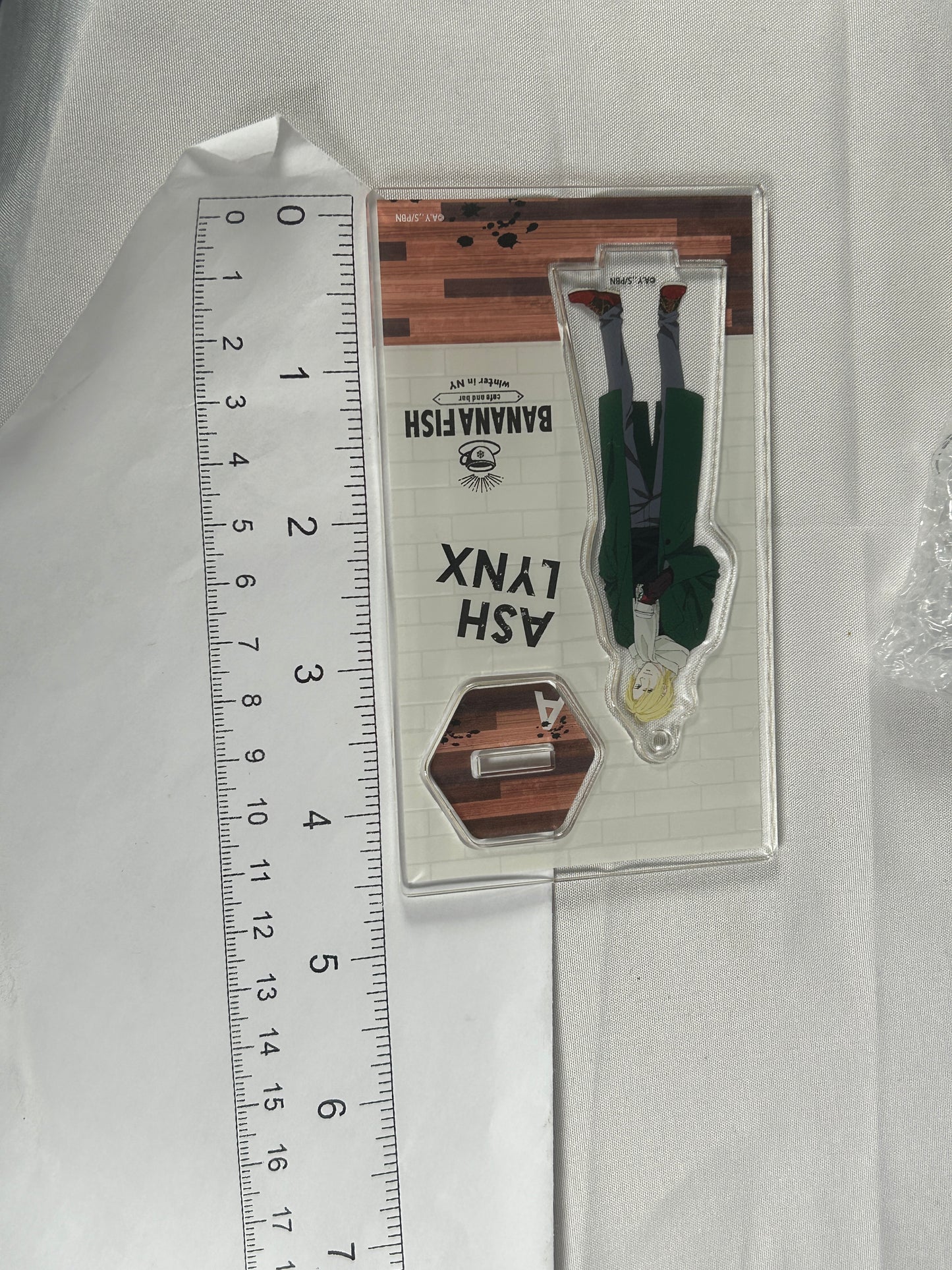 Ash Lynx Acrylic Stand Banana Fish Café and Bar 2019