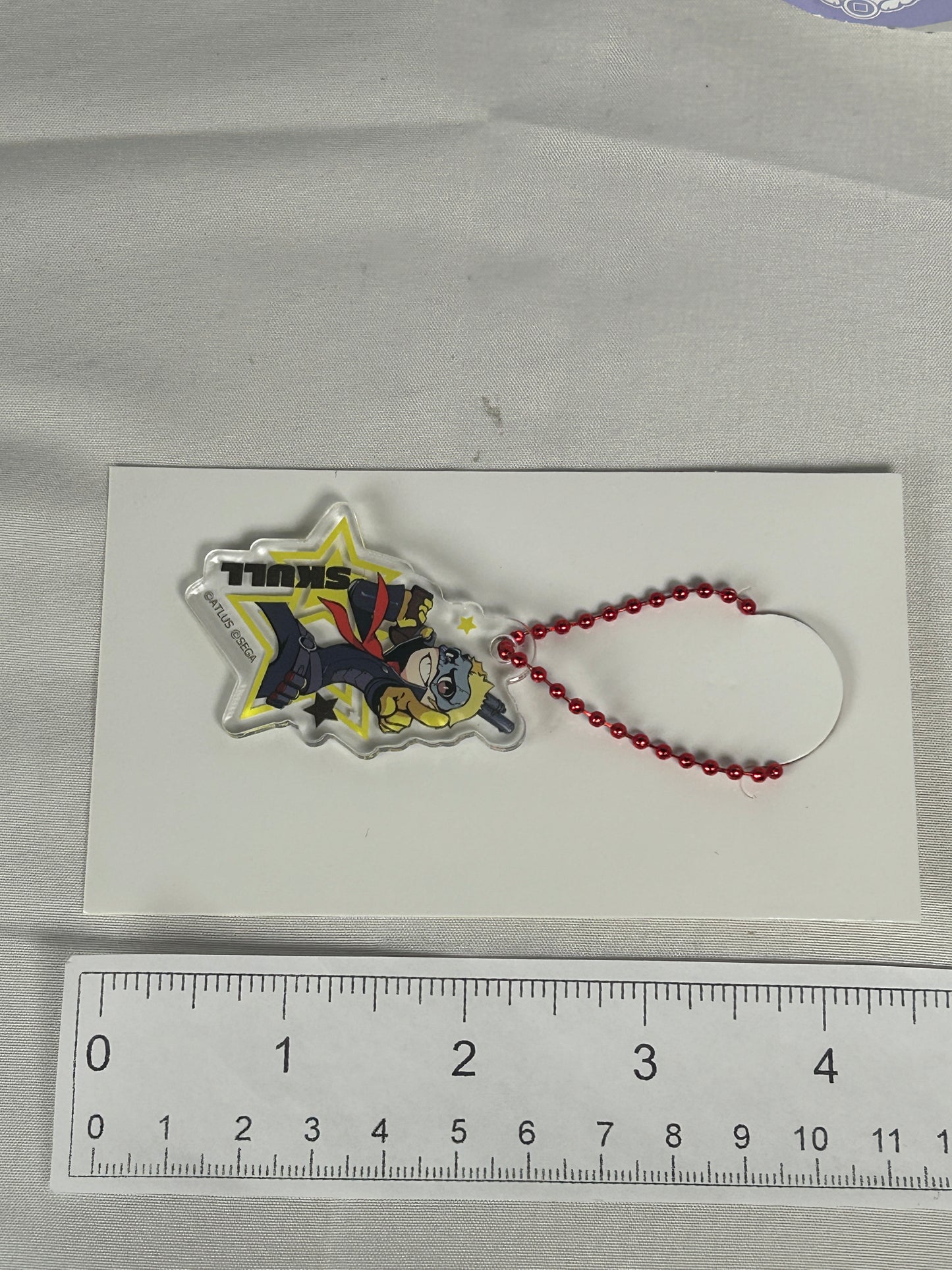Ryuji Sakamoto Skull Acrylic Keychain Persona 5 Tactica