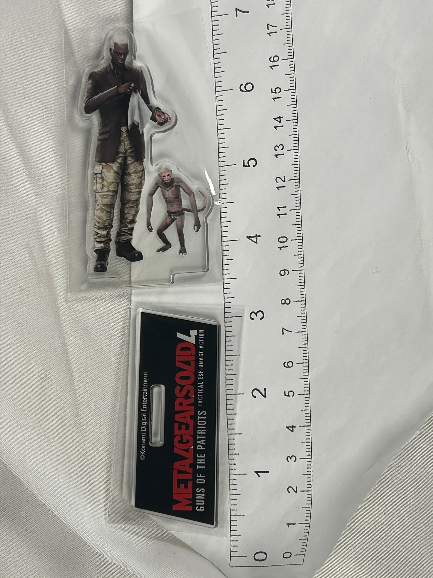 Drebin Little Grey Acrylic Stand Metal Gear Solid 4 Guns of the Patriots
