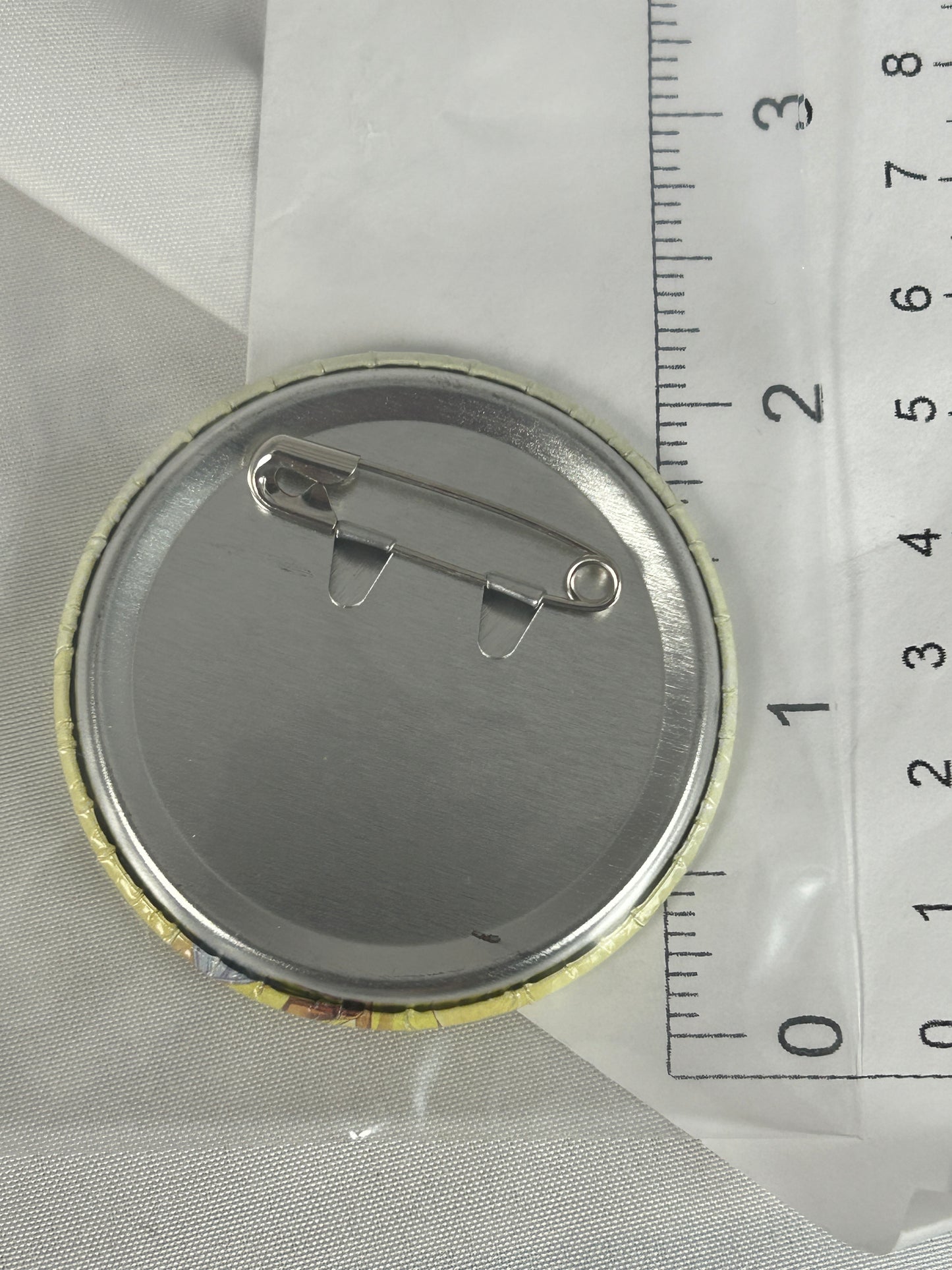 Yuzurizaki Nero Portrait Badge Button Milky Holmes