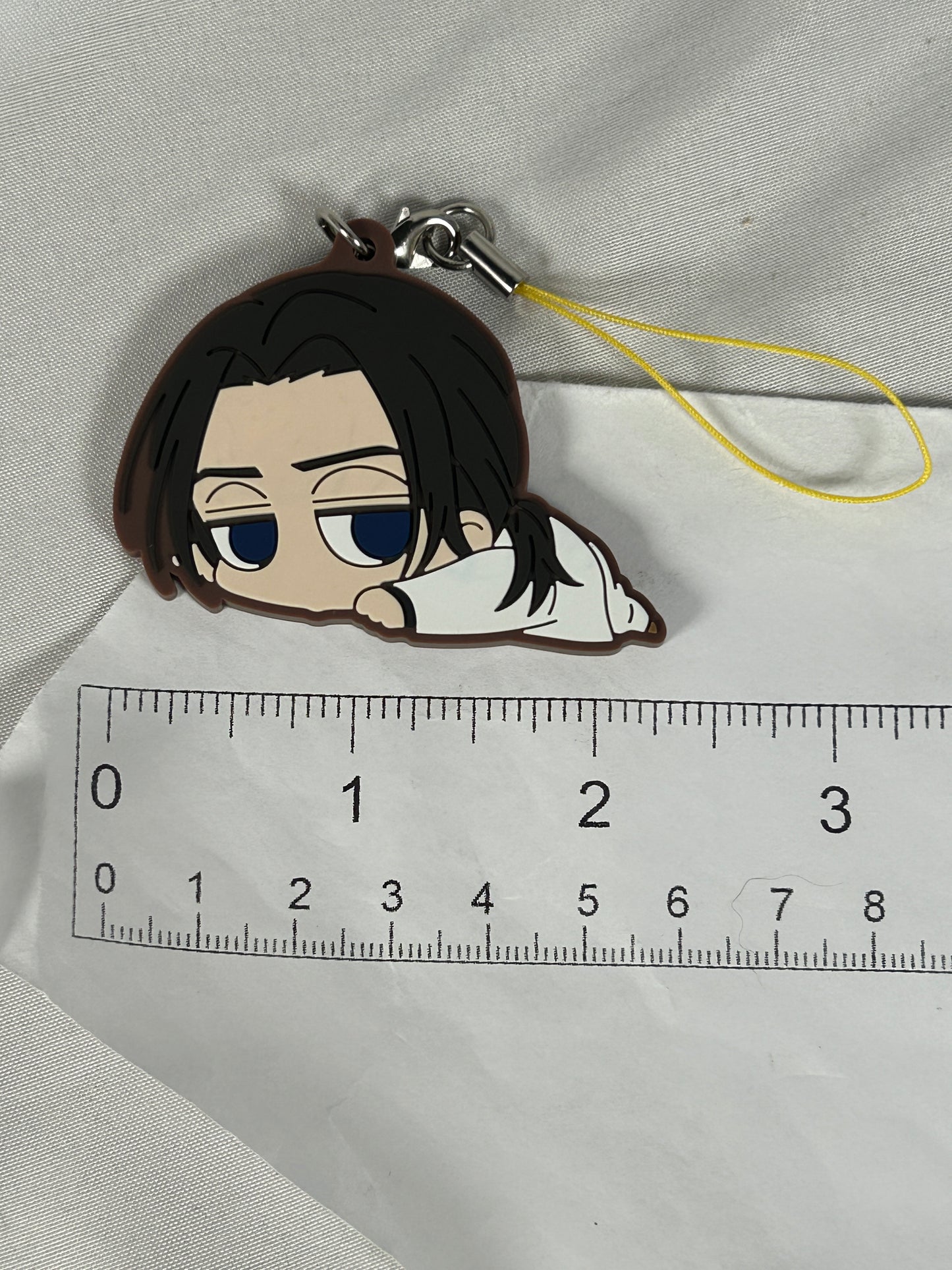 Blanca Darun Rubber Strap Keychain Banana Fish Movic 2019