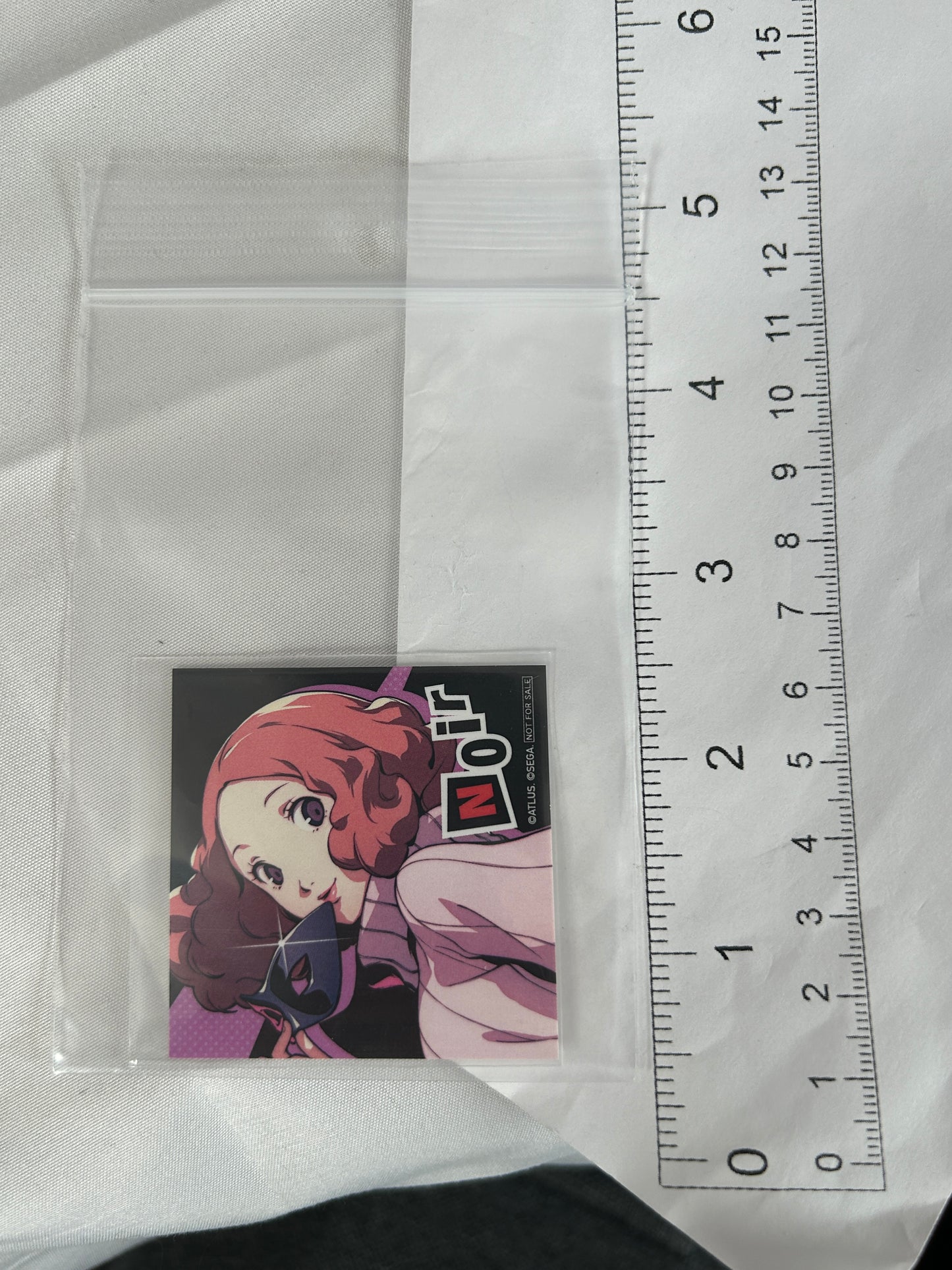 Noir Haru Okumura Character Print Persona 5 Royal