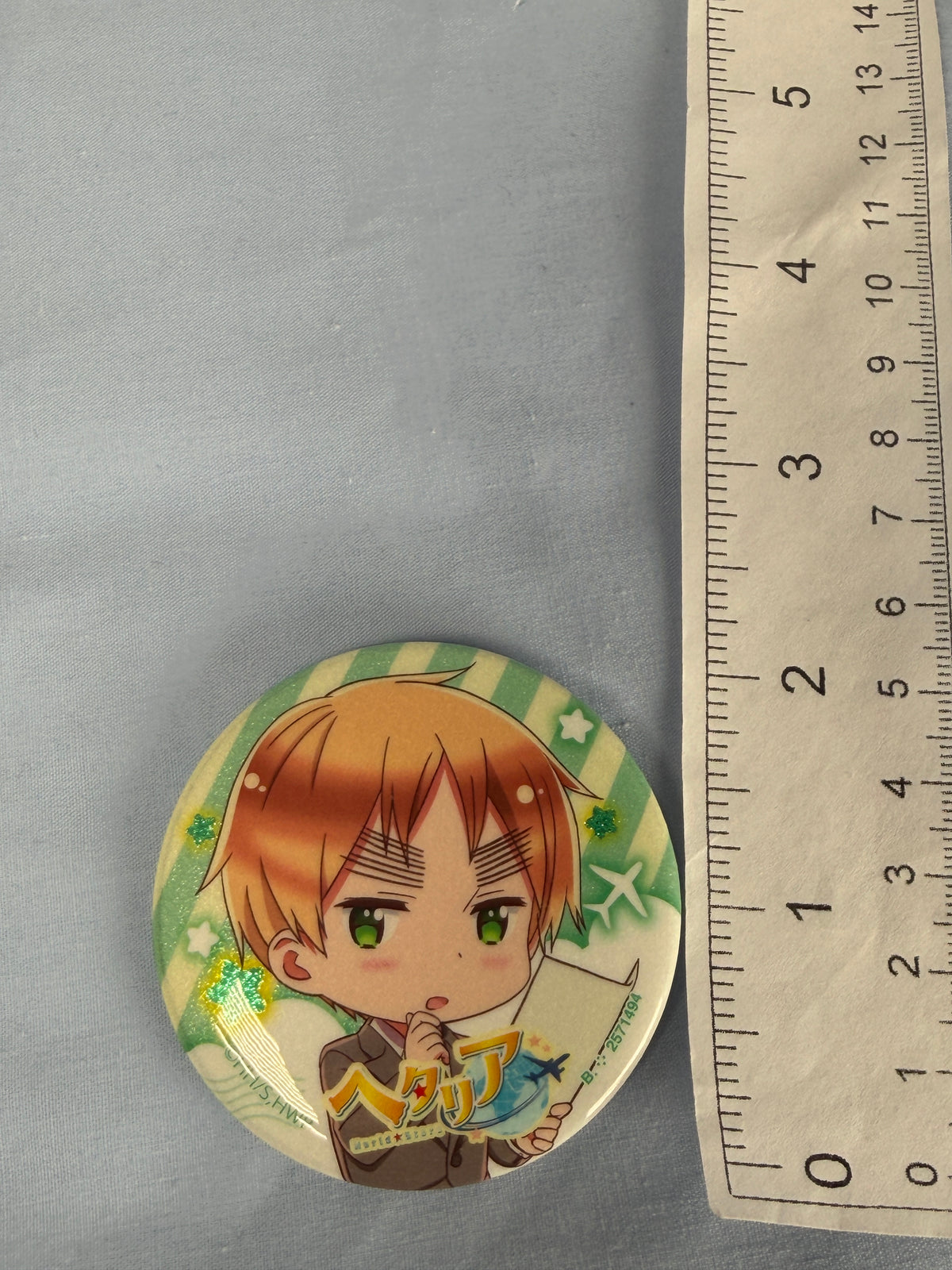 England UK Can Badge Pin Hetalia World Stars Capsule Collection