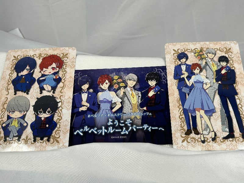 Persona X Escrit Wedding Character Cards