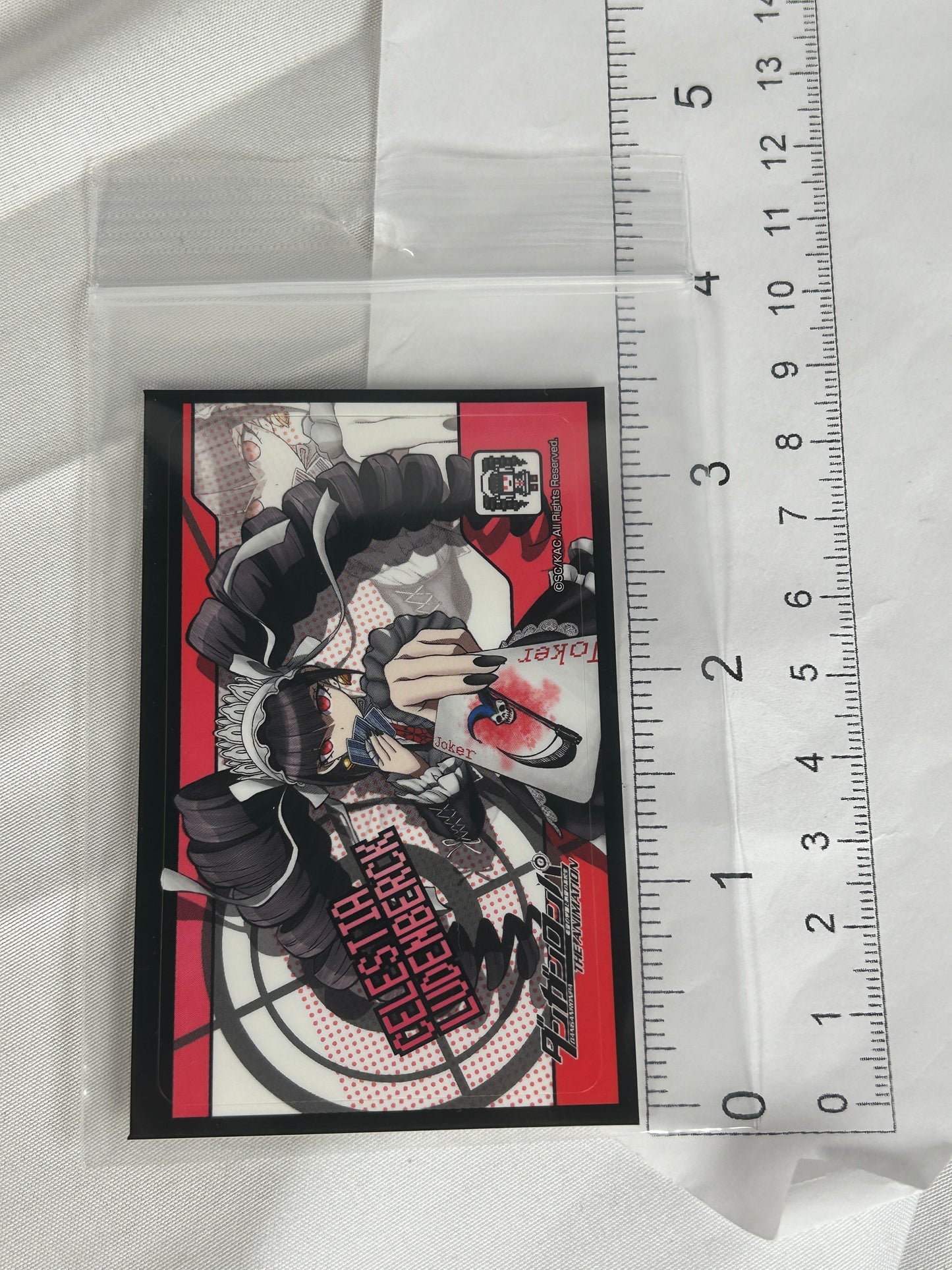 Celestia Ludenberck Decal Sticker Danganronpa The Animation