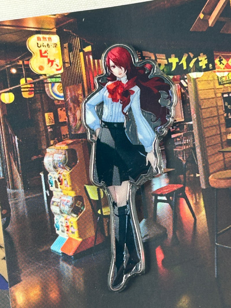 Mitsuru Kirijo Yokocho Metal Pin Persona ATLUS