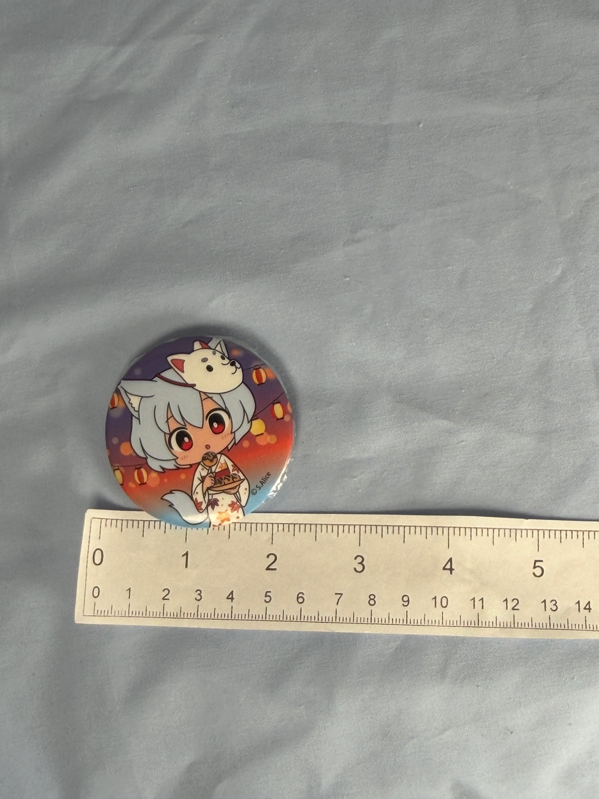 Momiji Inubashiri Summer Festival Can Badge Pin Touhou Project LEC