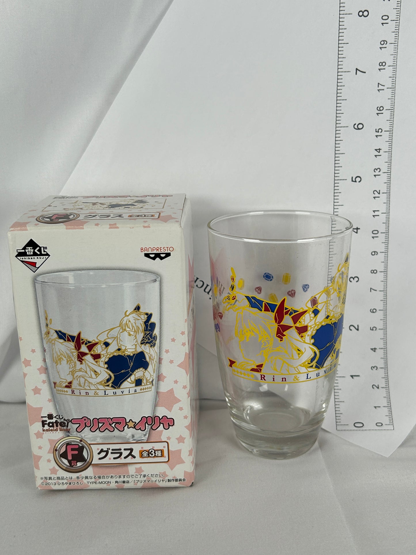 Rin Tohkasa Luvia Glass Cup Fate kaleid liner Ichiban Kuji F Prize