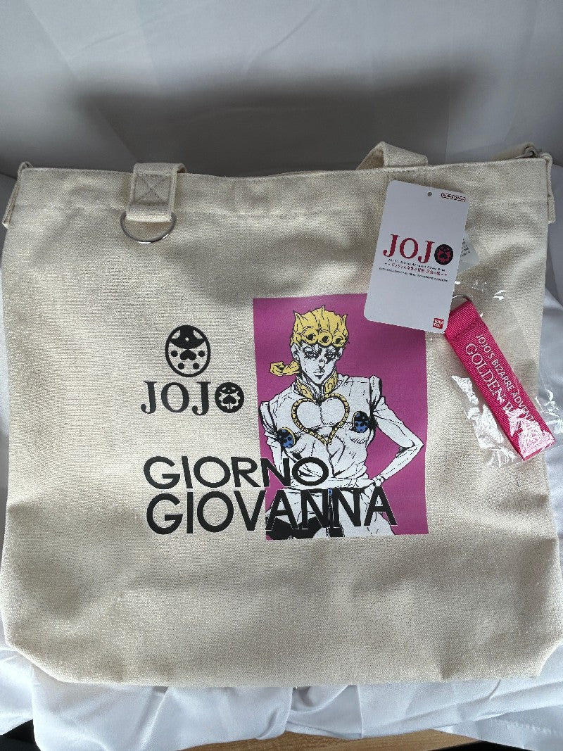 Giorno Giovanna Canvas Bag Avail Collection JoJo Golden Wind