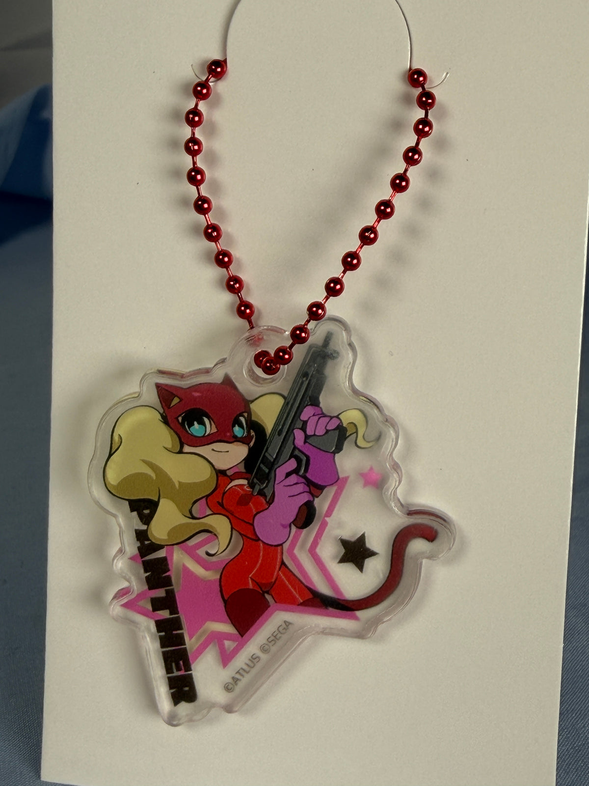 Ann Takamaki Panther Acrylic Keychain Persona 5 Tactica