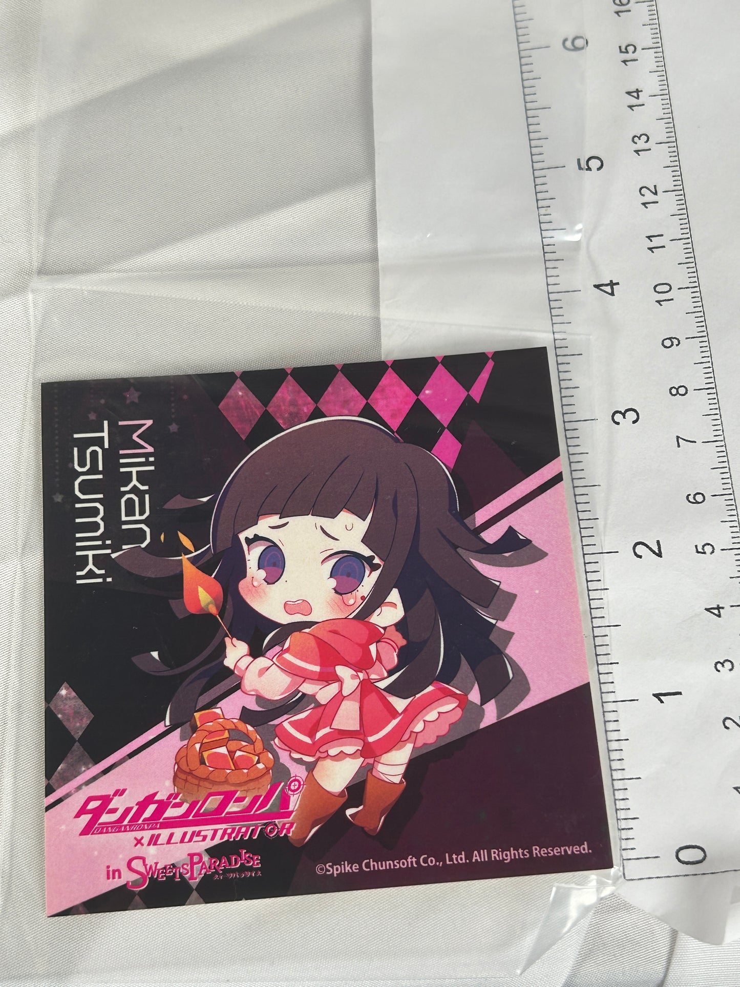 Mikan Tsumiki Coaster New Danganronpa V3 Sweets Paradise