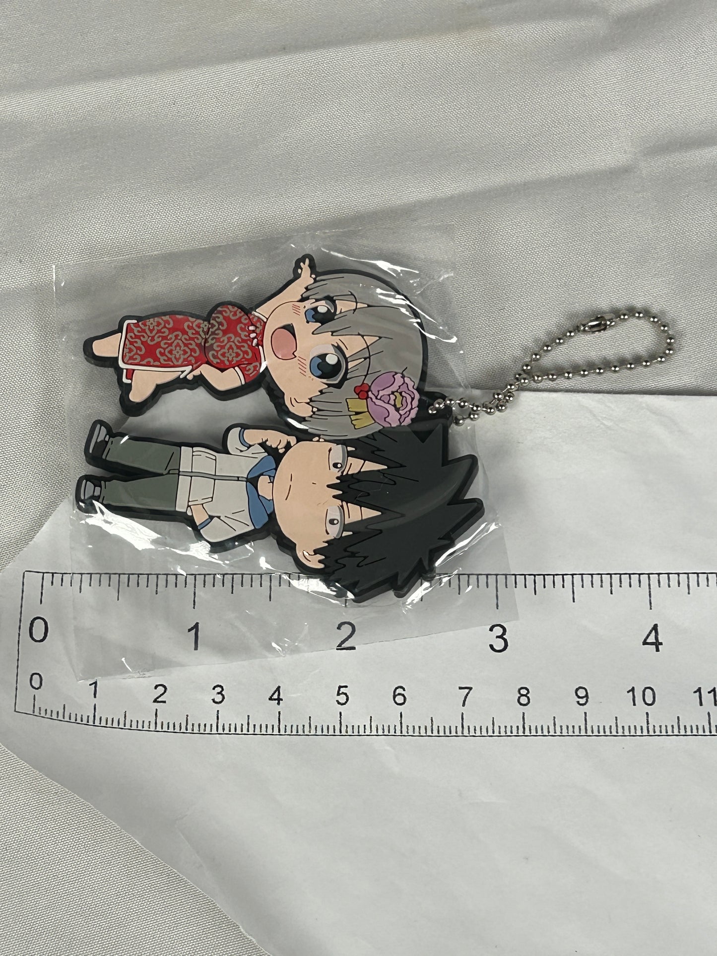 Hana Uzaki Shinichi Sakurai Rubber Strap Keychain Uzaki Chan Wants to Hang Out