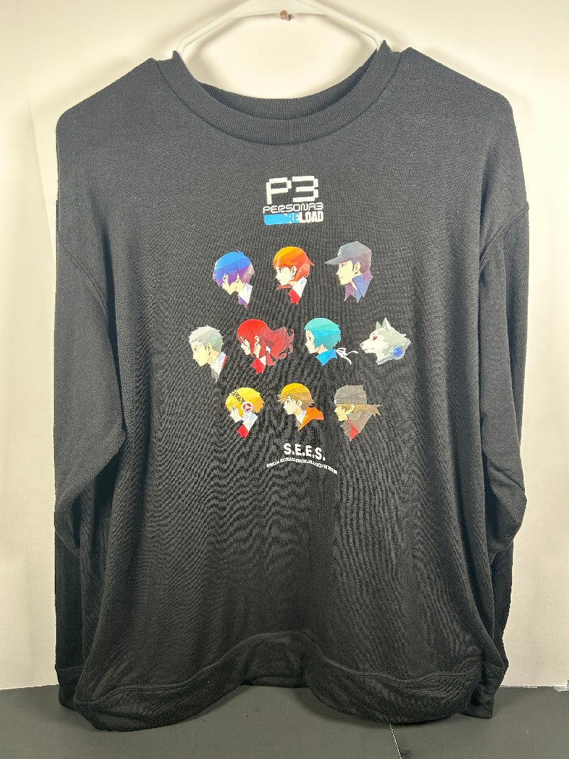 Persona 3 Reload Battle Icon Long Sleeve Shirt