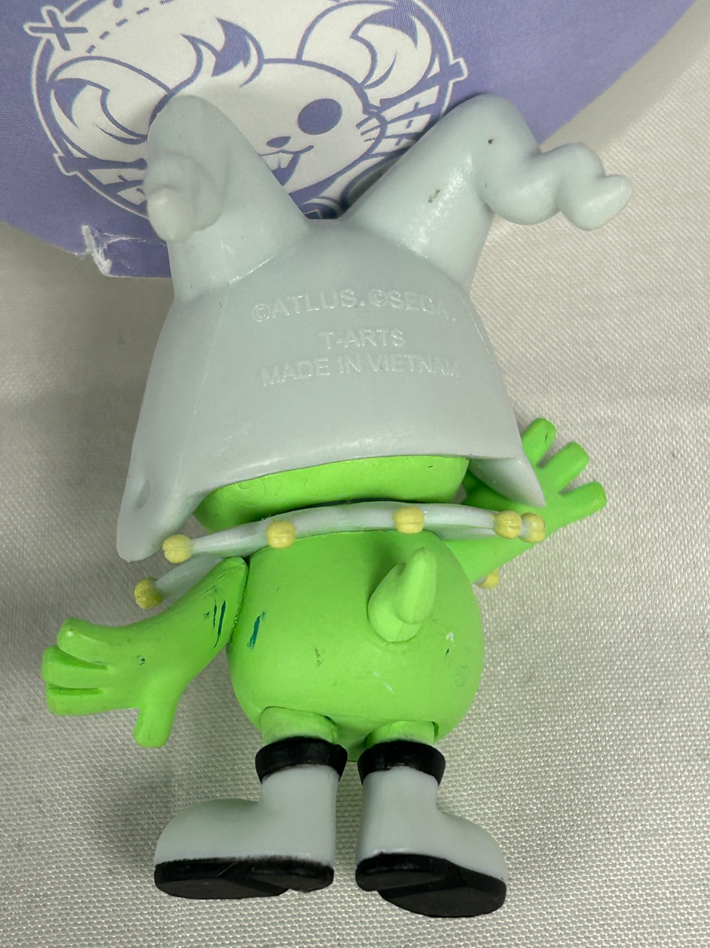 Green Jack Frost Waving Mini Figure Persona Shin Megami Tensei Soul Hackers