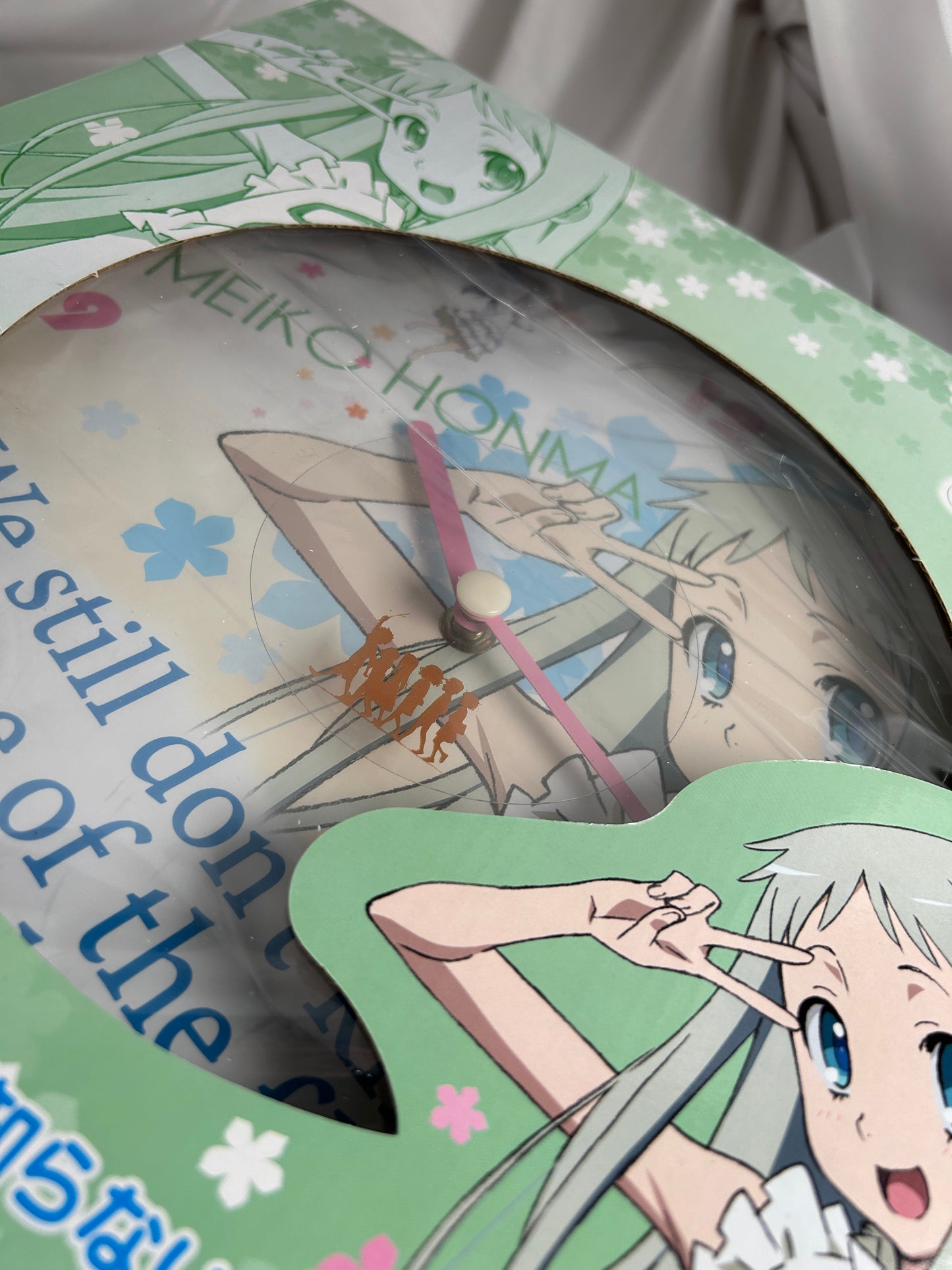 Honma Meiko Wall Clock Anohana Taito Prize
