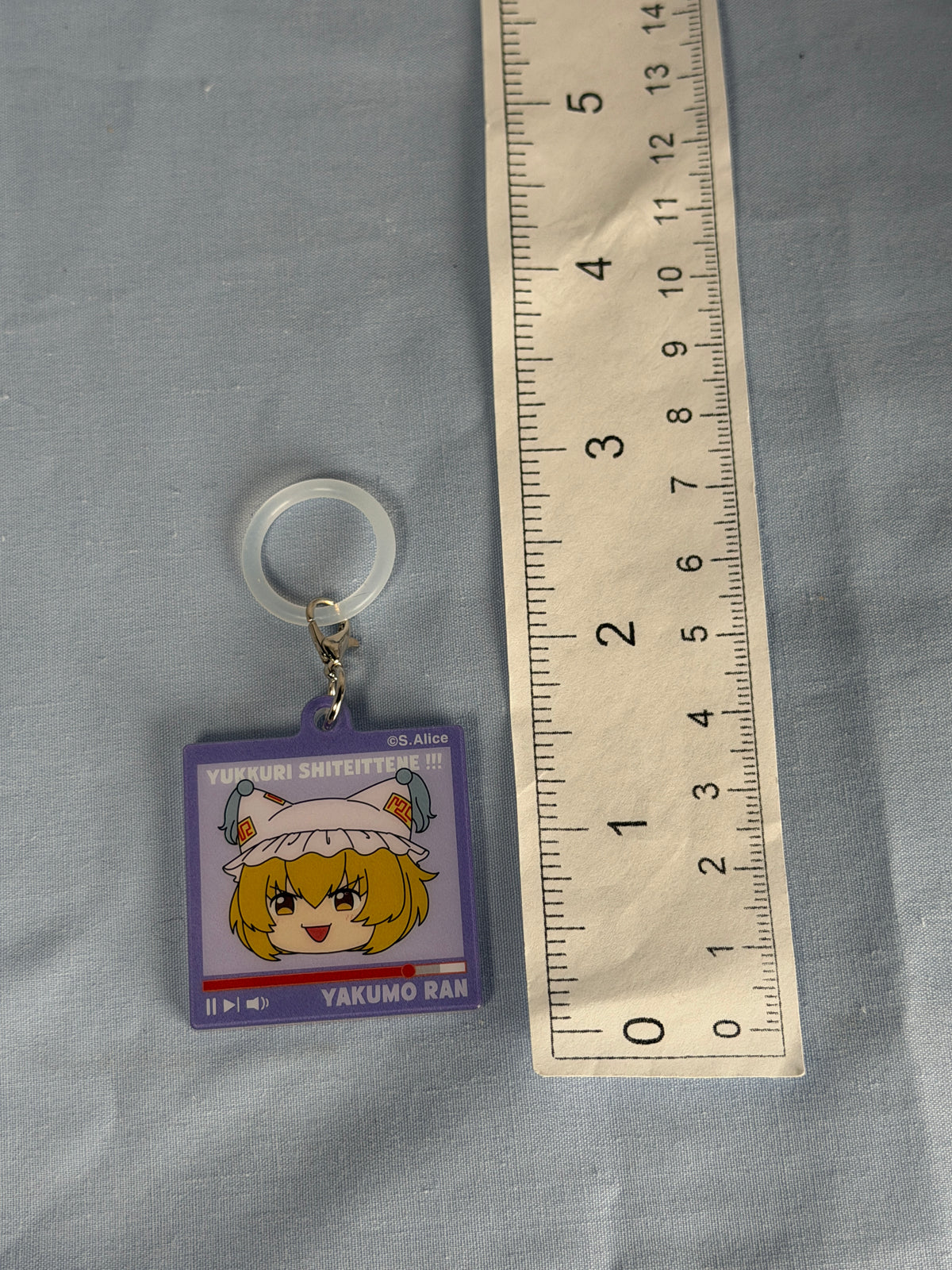 Ran Yakumo Take it Easy! Acrylic Charm Keychain Vol 2 NIC Touhou Project