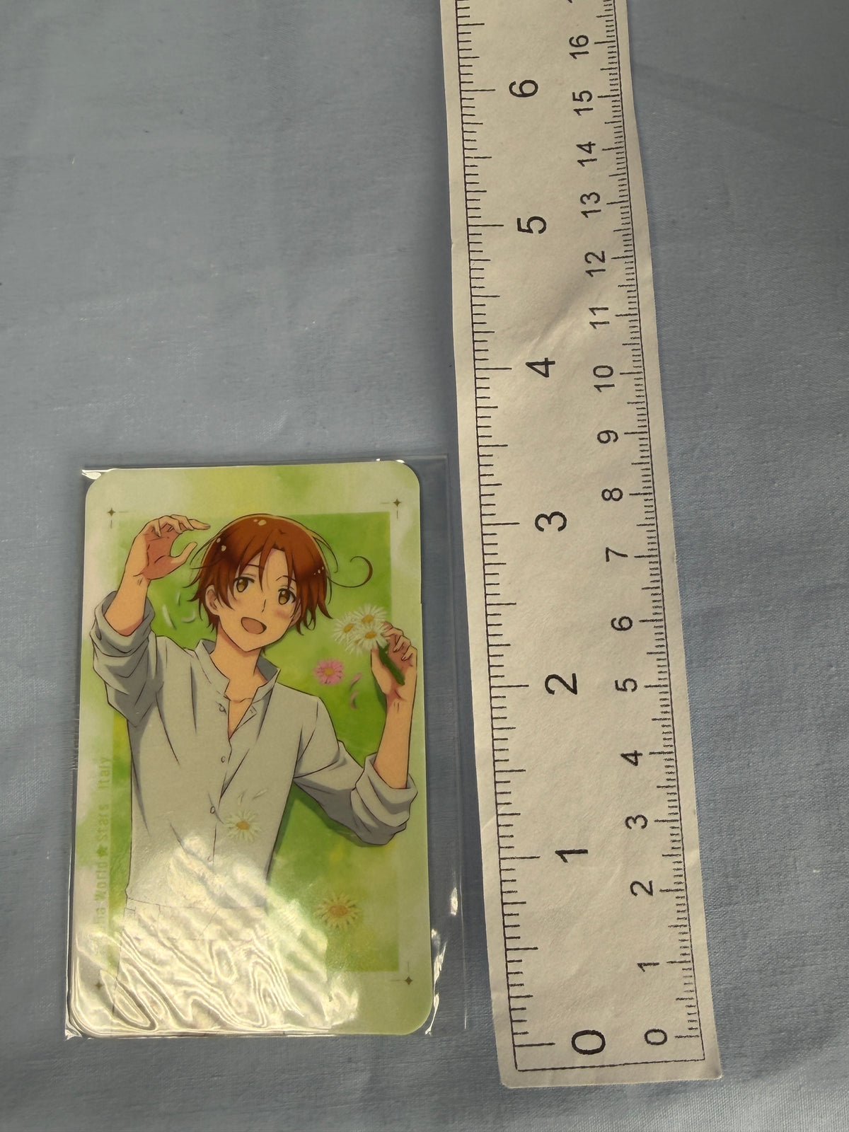Italy Flower Shower Card Hetalia World Stars Web Lottery SP-1