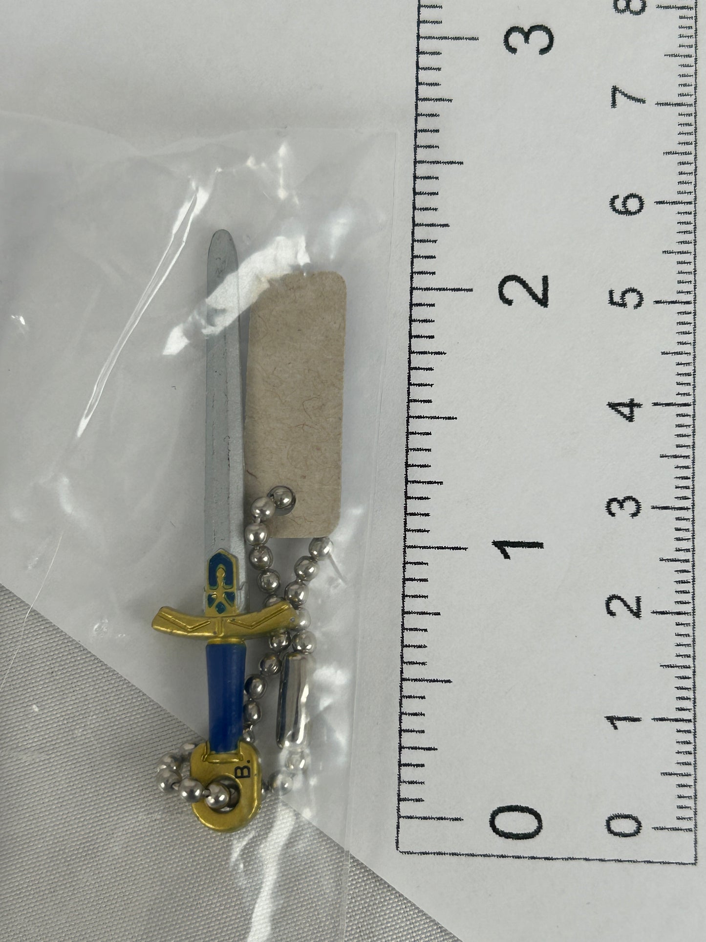Excalibur King Aurthur Saber Metal Keychain Fate Grand Order