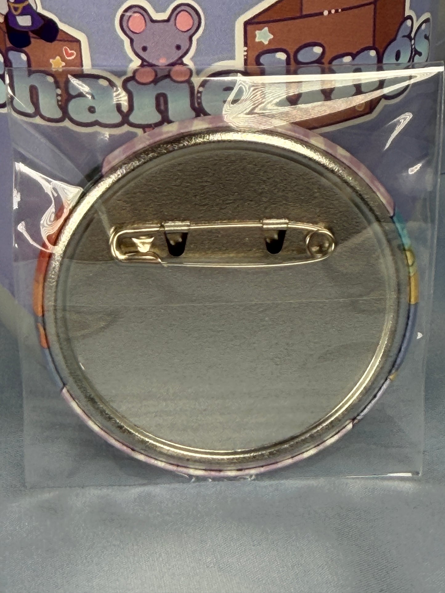 Kagami Hiiragi Summer Festival Hologram Badge Pin Lucky Star Anime Scene