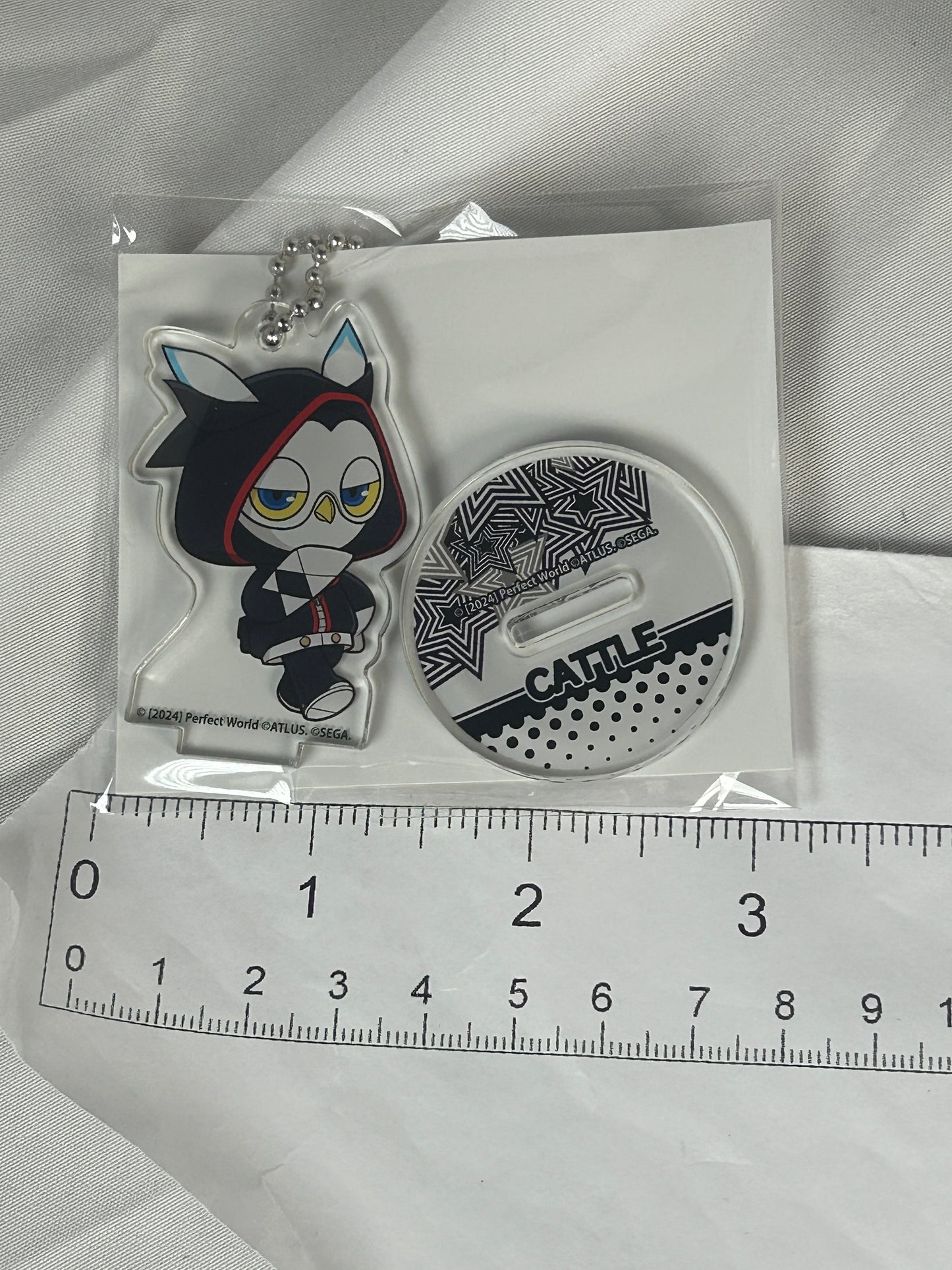 Lufel Cattle Acrylic Stand Keychain Persona 5 The Phantom X