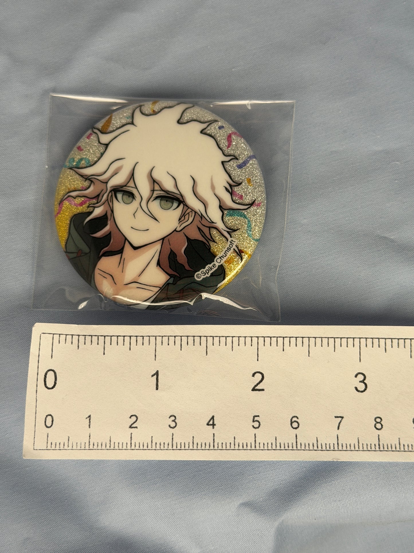 Nagito Komaeda Glitter Can Badge Super Danganronpa 2 Party Preparation Vol 1