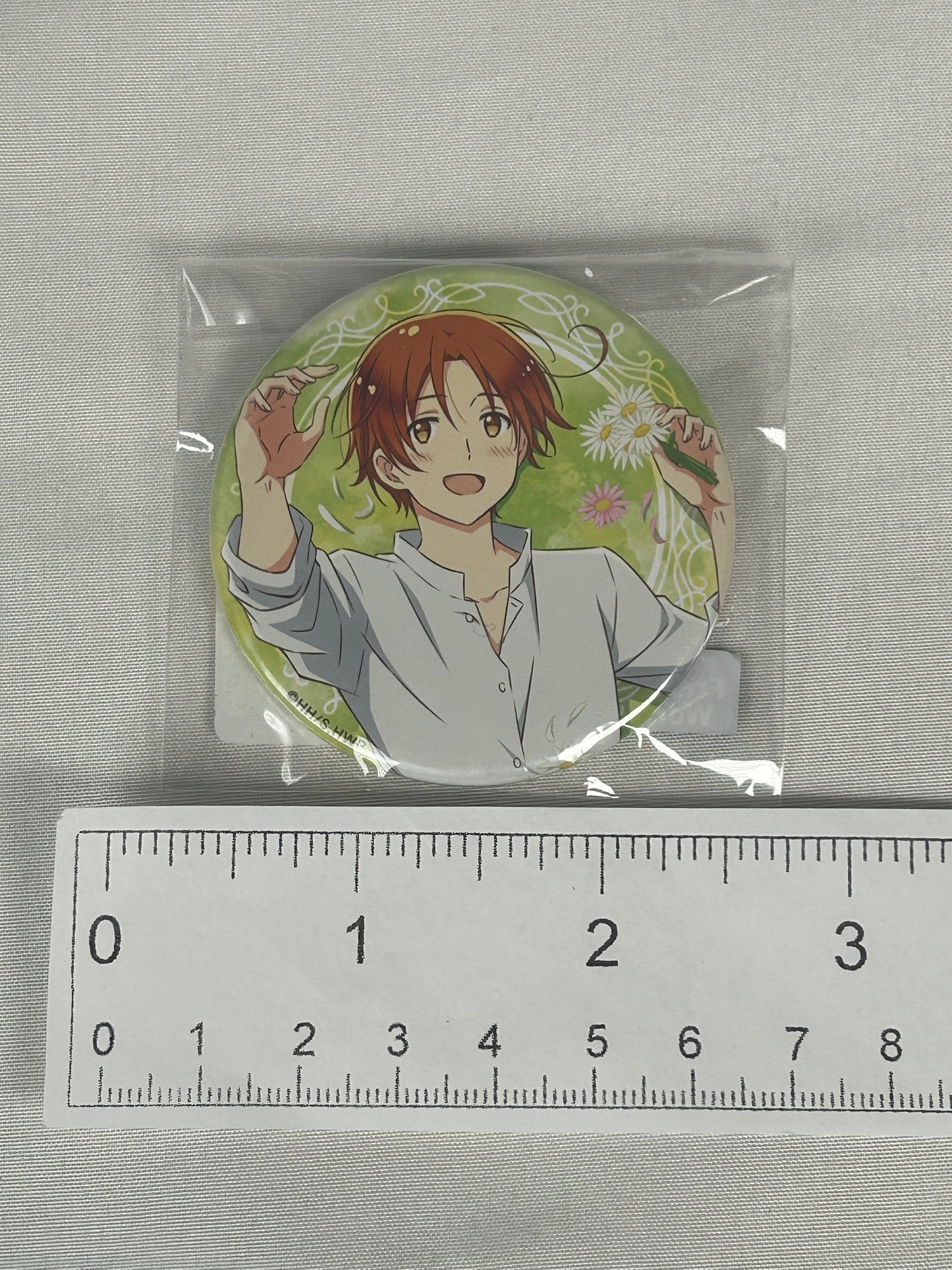 Italy Can Badge Pin Flower Shower WEB Lottery Hetalia World Stars
