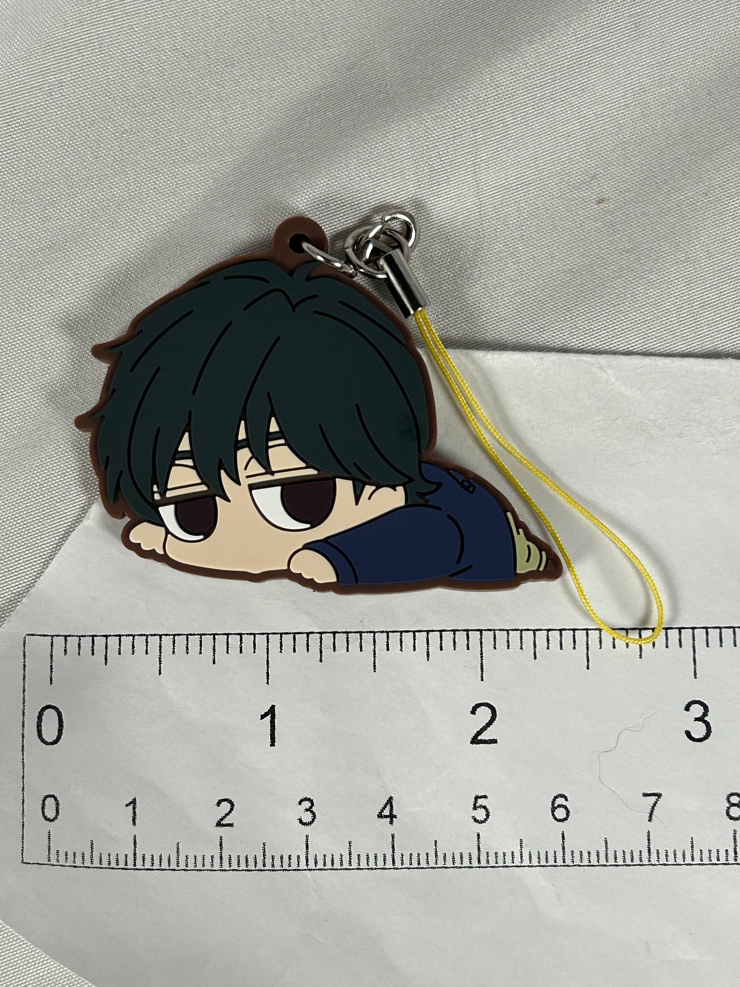 Eiji Okumura Darun Rubber Strap Keychain Banana Fish Movic 2019