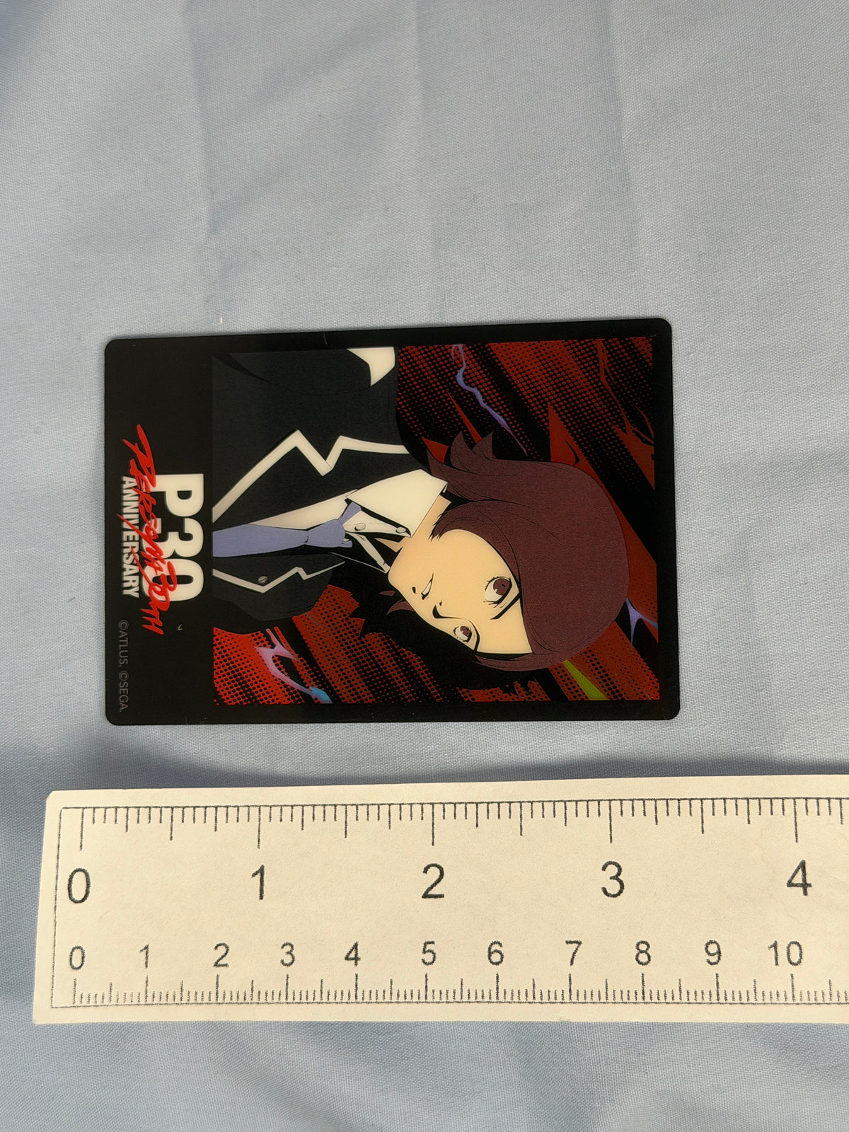 Tatsuya Suou Holo Transparent Card Persona 2 Innocent Sin 30th Anniversary