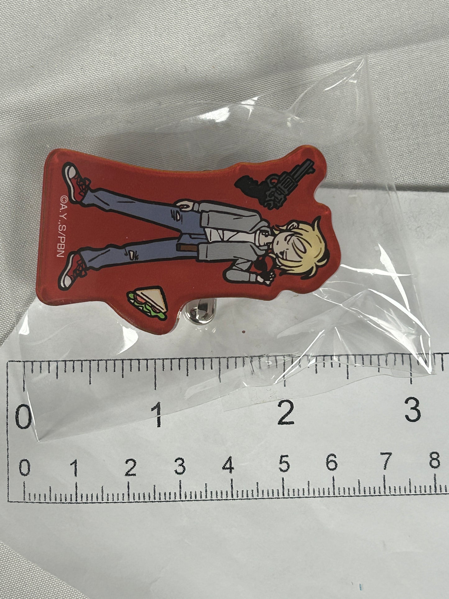 Ash Lynx Acrylic Pin Banana Fish Café and Bar 2018