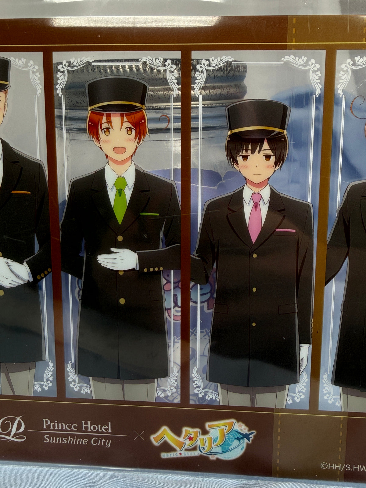 Hetalia World Stars Big Acrylic Display Sunshine City Prince Hotel Collaboration