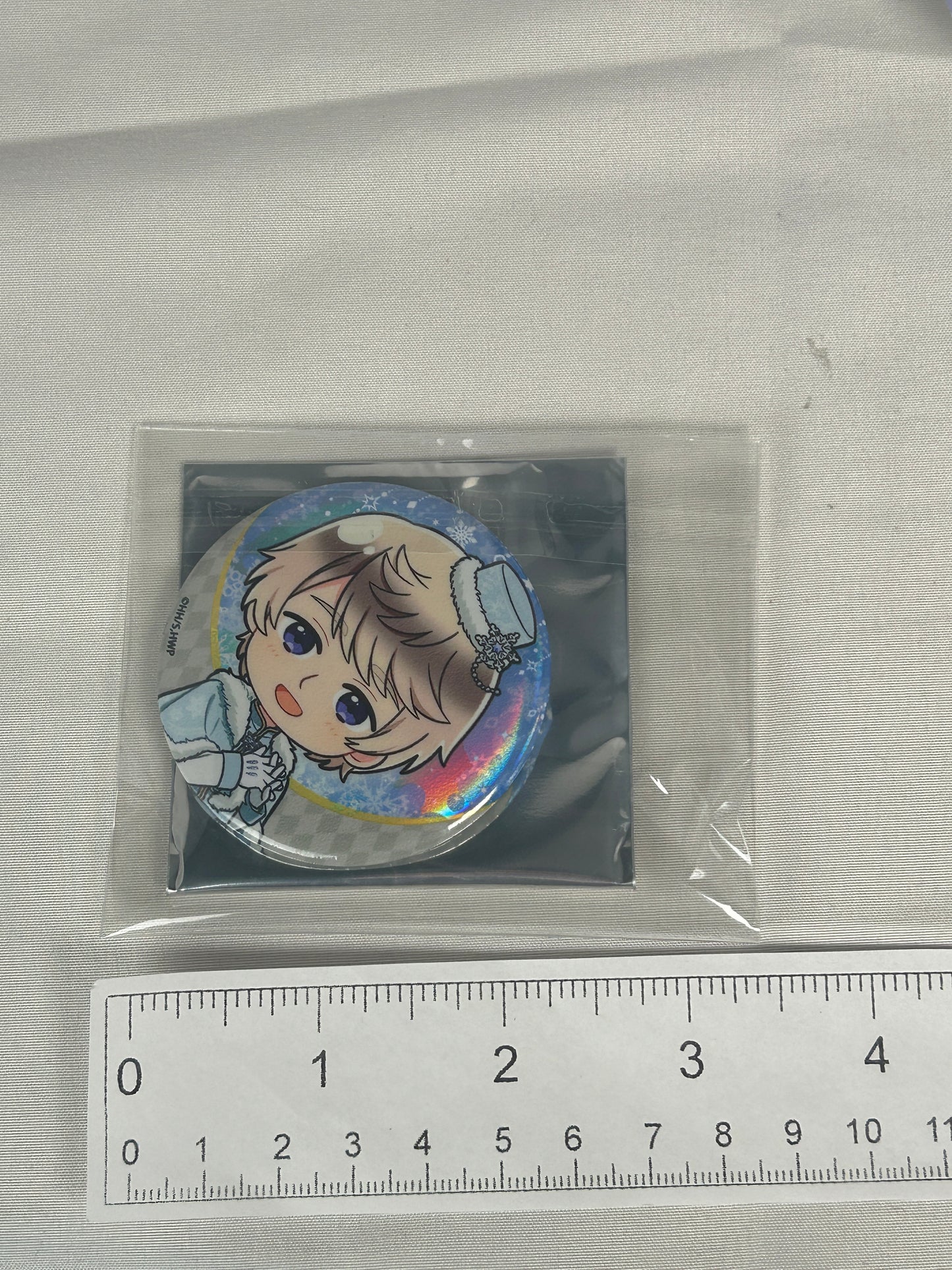 Russia Snow Prince Café Can Badge Pin Hetalia World Stars