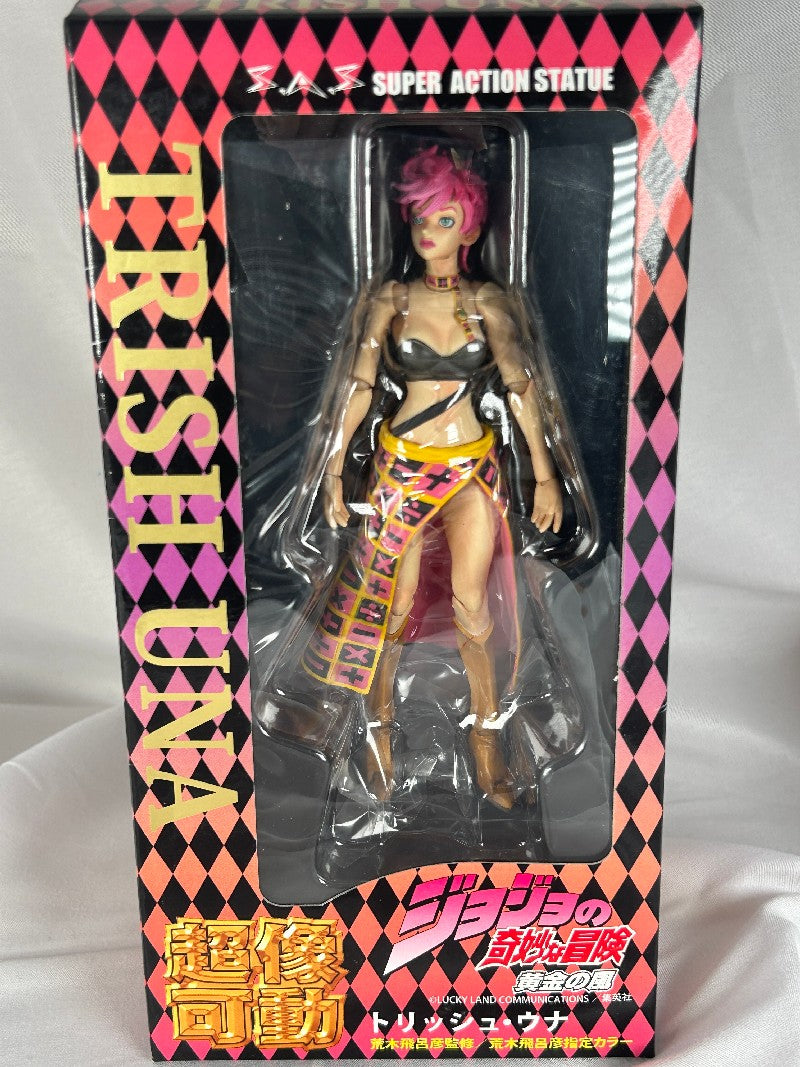 Trish Una Part 5 Super Action Statue Golden Wind