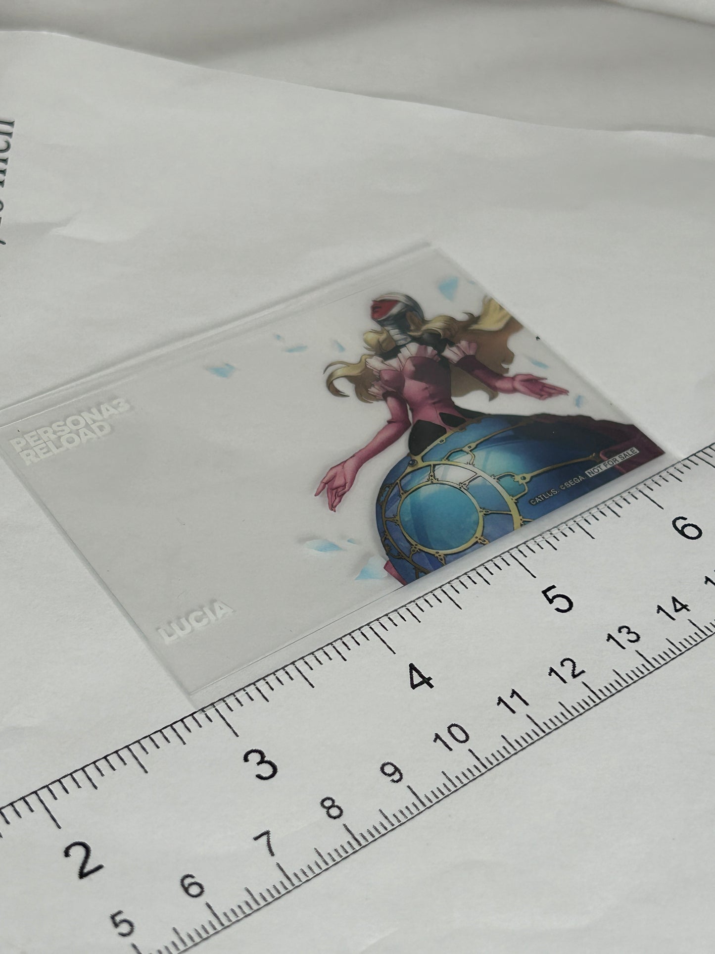 Lucia Fuuka Yamagishi Persona 3 Reload Clear Card