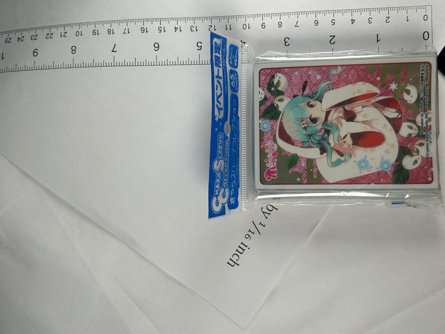 Snow Hatsune Miku 2013 Character Card Sleeves Chara Sleeve Collection Vocaloid