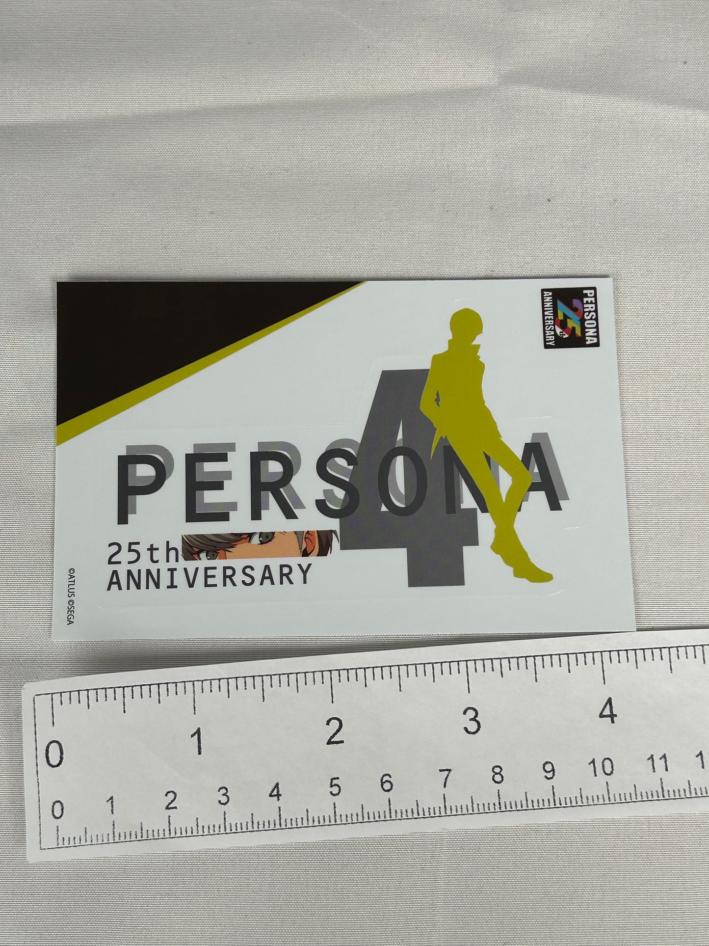 Yu Narukami Sticker Persona 25th Anniversary Persona 4 The Golden