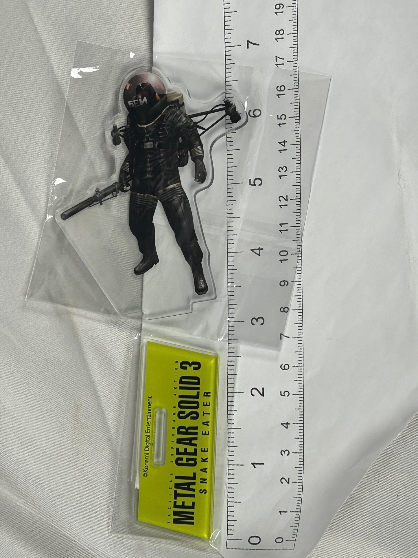 The Fury Acrylic Stand Metal Gear Solid 3 Snake Eater