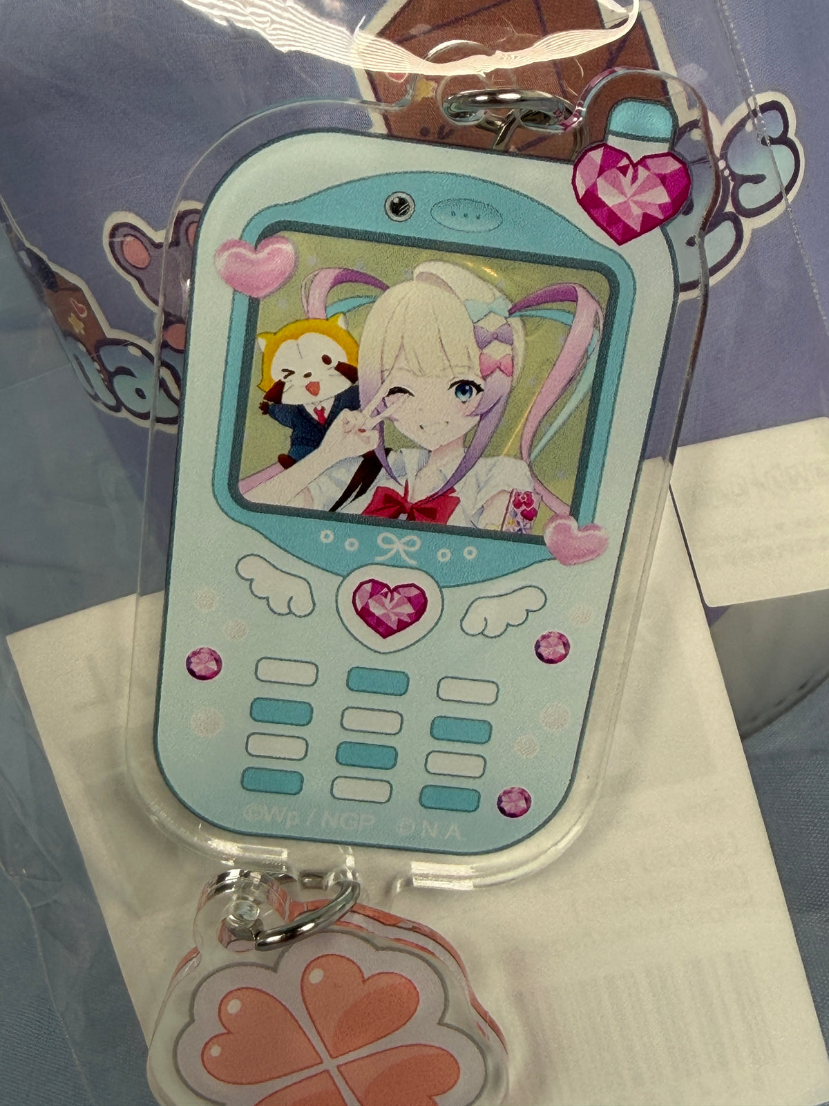 KAngel Heisei School Uniform Phone Acrylic Keychain Needy Streamer Overload GiGo