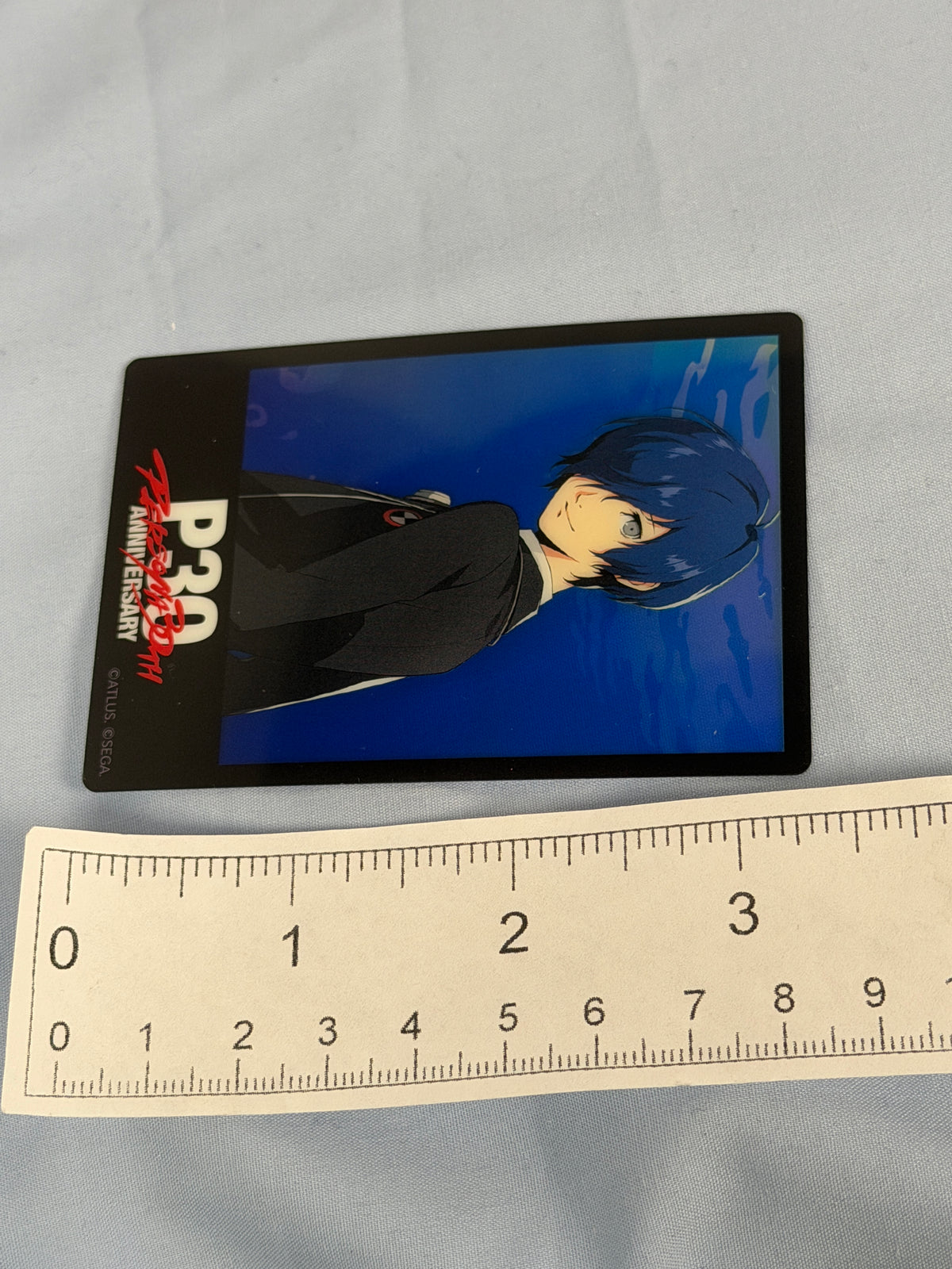 Makoto Yuki Holo Transparent Card Persona 3 30th Anniversary
