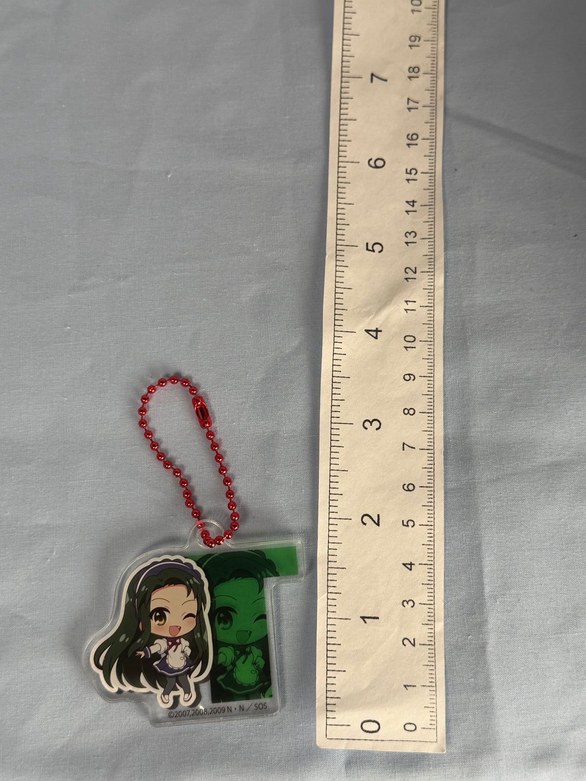 Maid Tsuruya Acrylic Keychain Haruhi Suzumiya 20th Anniversary LEC