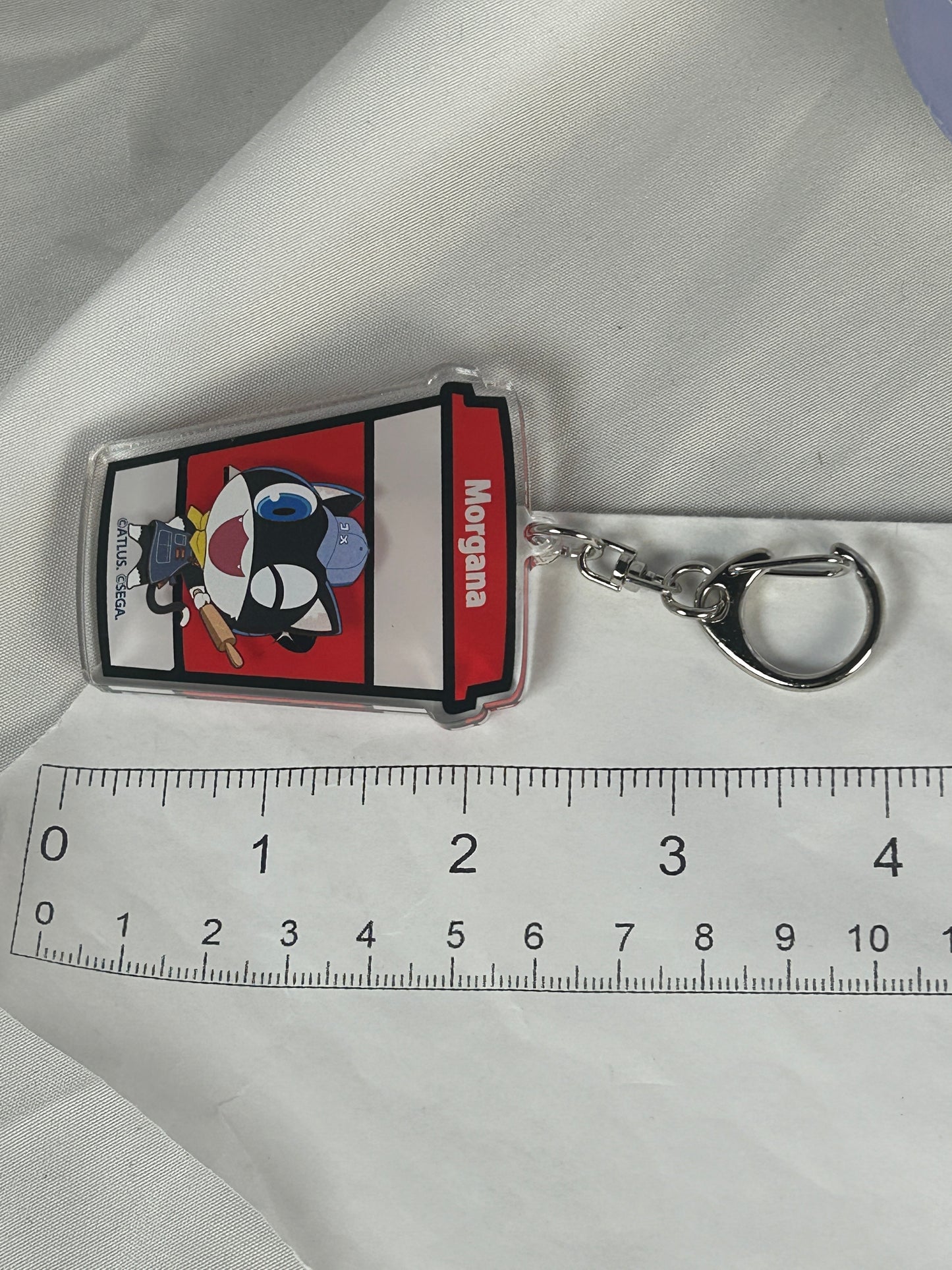 Morgana Coffee Acrylic Keychain Persona 5 Royal Baker Café Collaboration